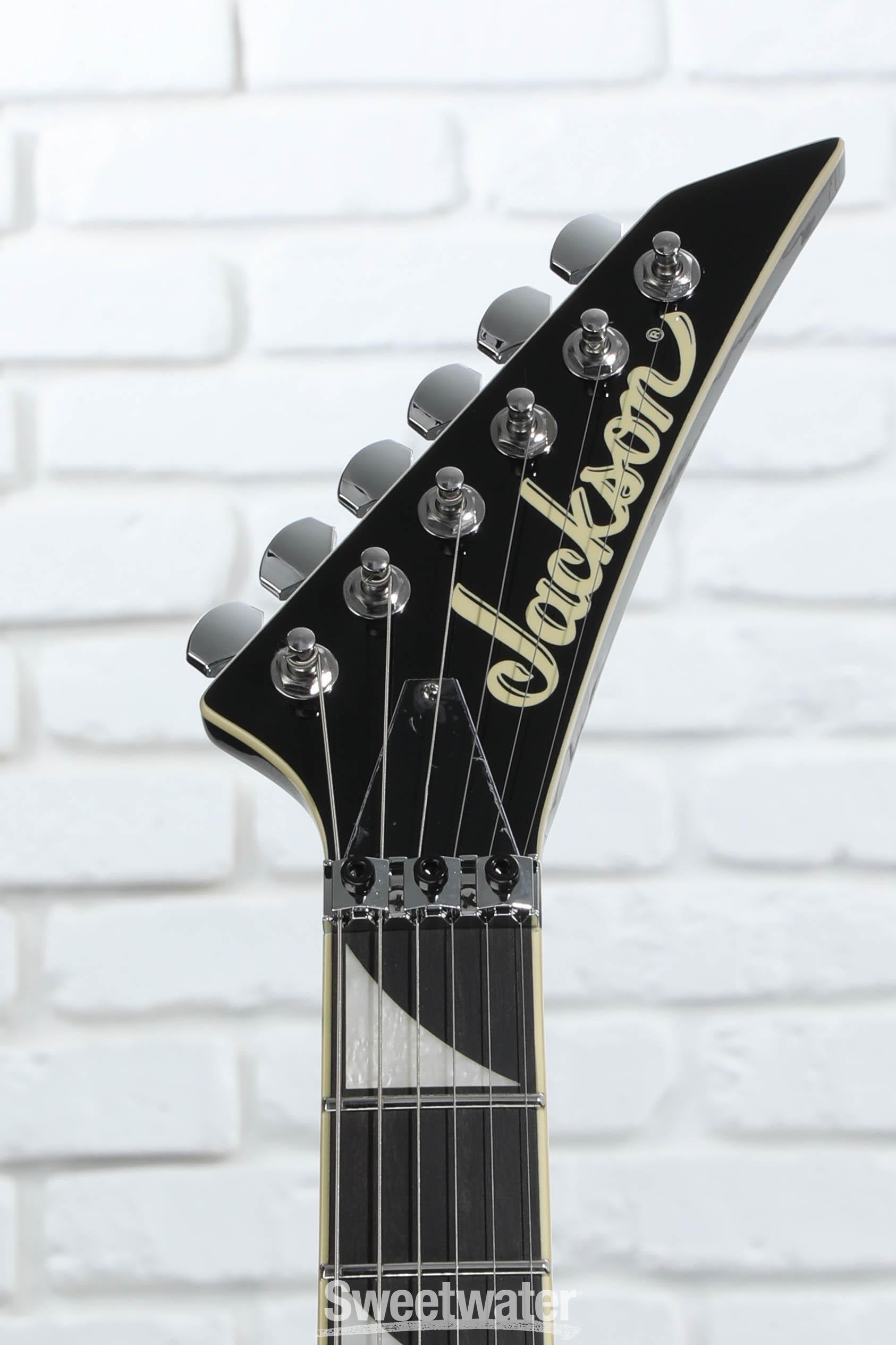 Jackson Limited Edition Pro Plus Series Pure Metal King V KV1A Electric Guitar - Gloss Black