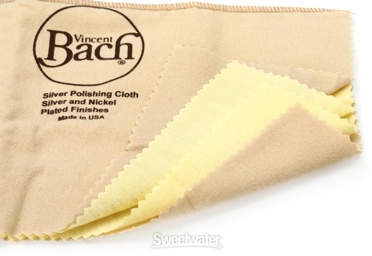 Bach 1878B Polish Cloth for Silver, Nickel & Gold Plated Instruments -  Watermelon Music Online Store for Musical Instruments, Accessories and  Printed Music watermelonmusic