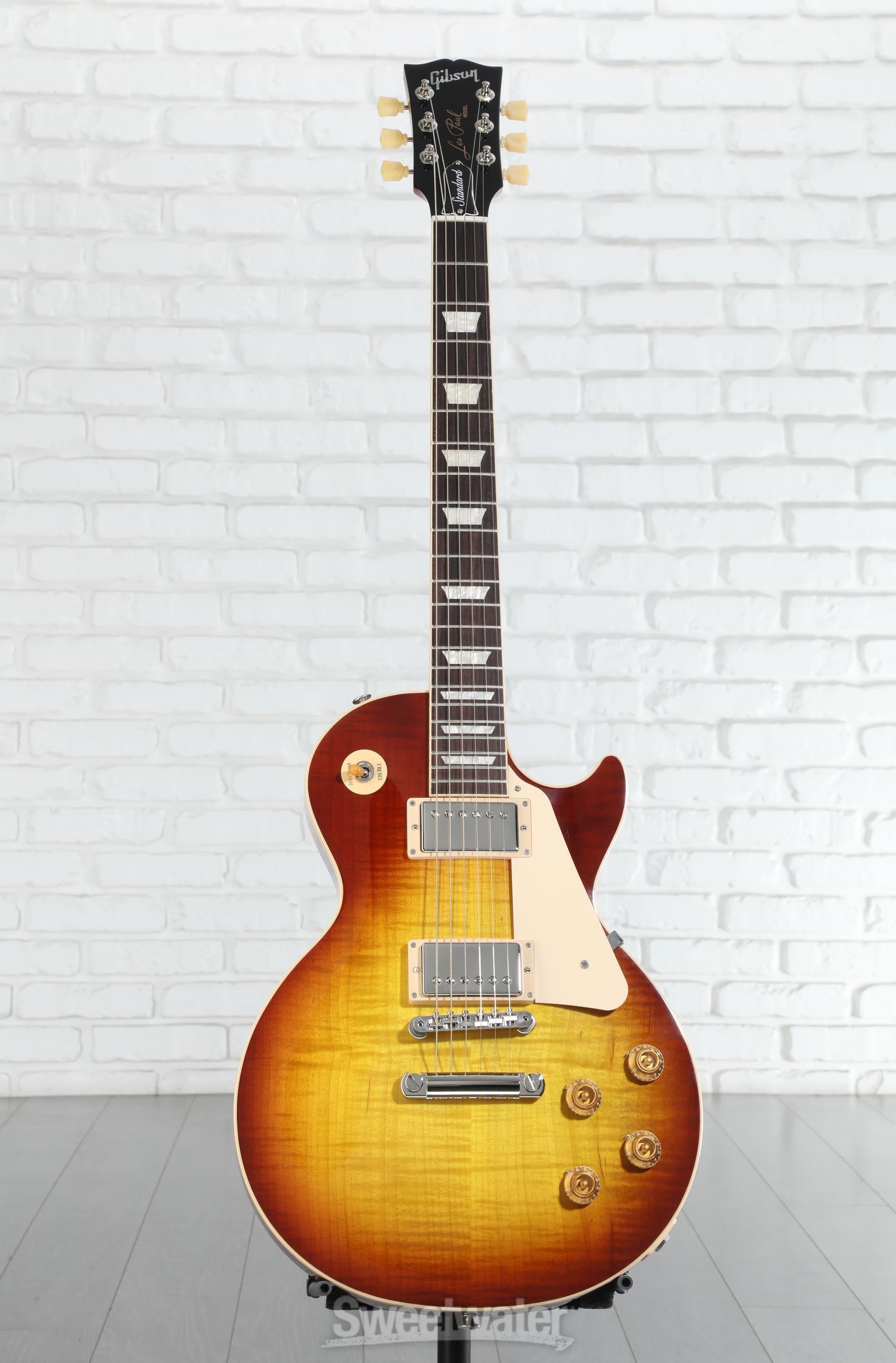 Gibson Les Paul Standard '50s AAA Top Electric Guitar - Iced Tea