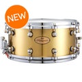 Photo of Pearl Reference One 3mm Brass Snare Drum - 6.5 inch x 14 inch