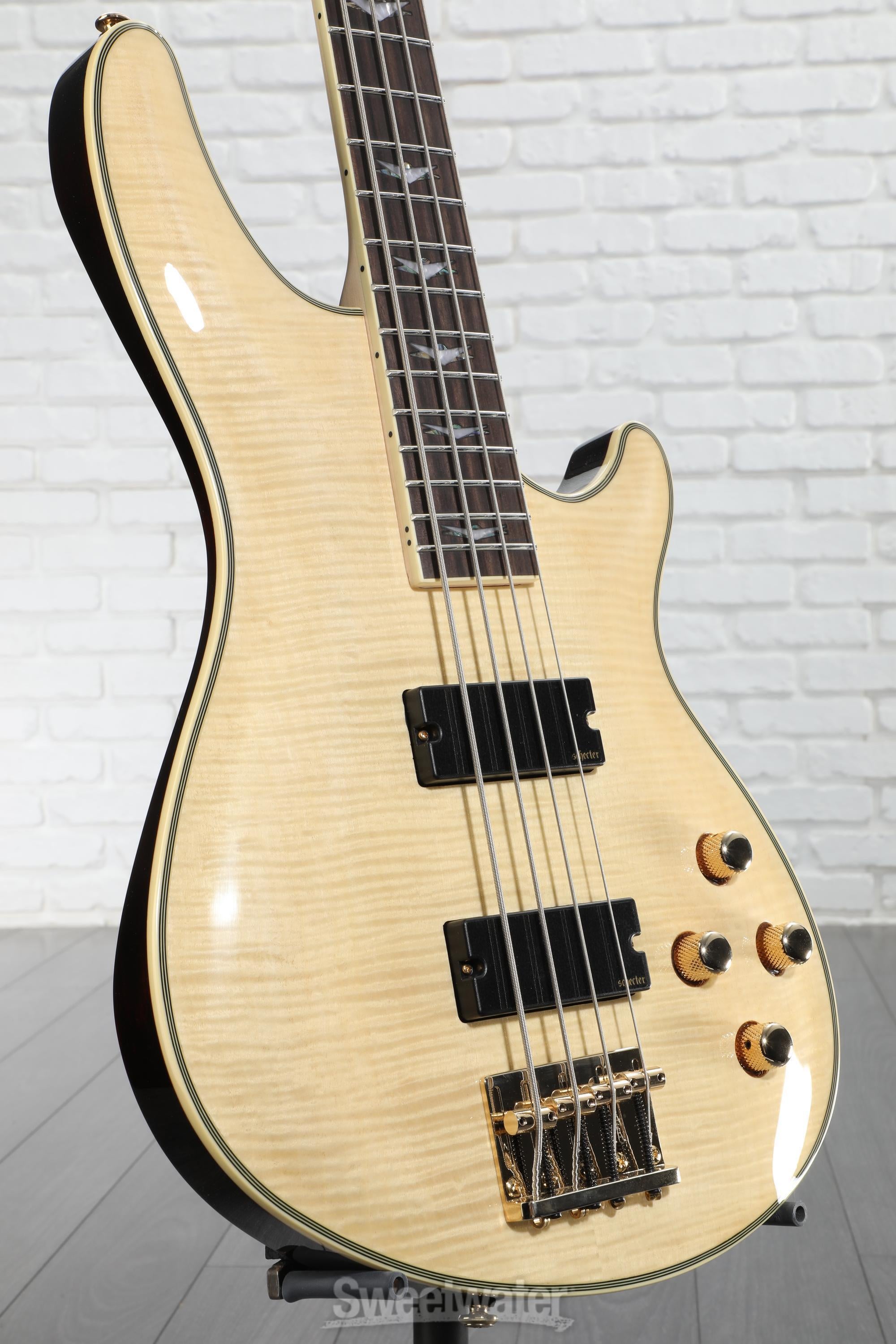 Schecter Omen Extreme-4 Bass Guitar - Natural | Sweetwater
