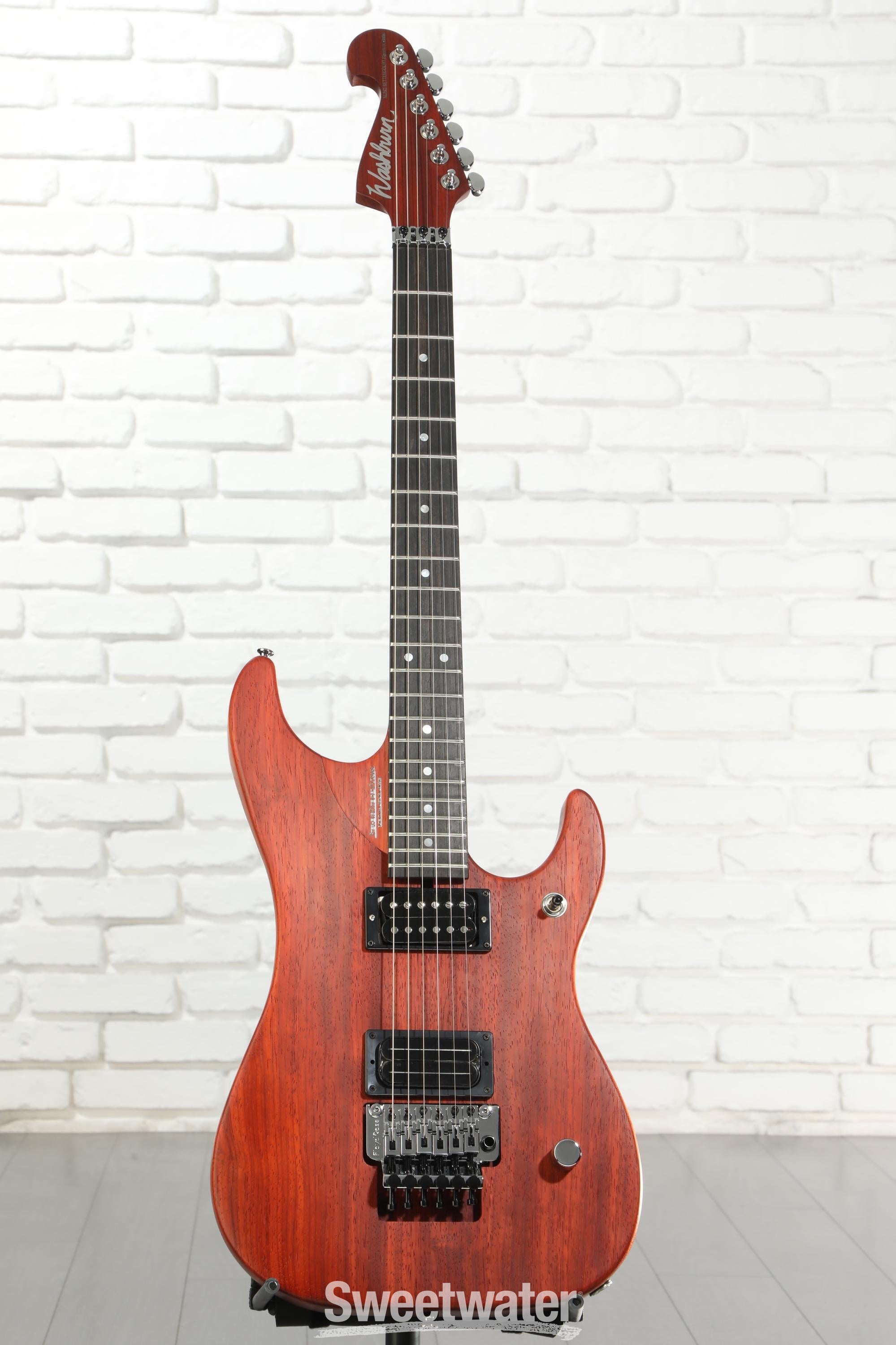 ギター Washburn N4 PADAUK Washburn Nuno Bettencourt N4-Nuno Padauk USA Electric Guitar