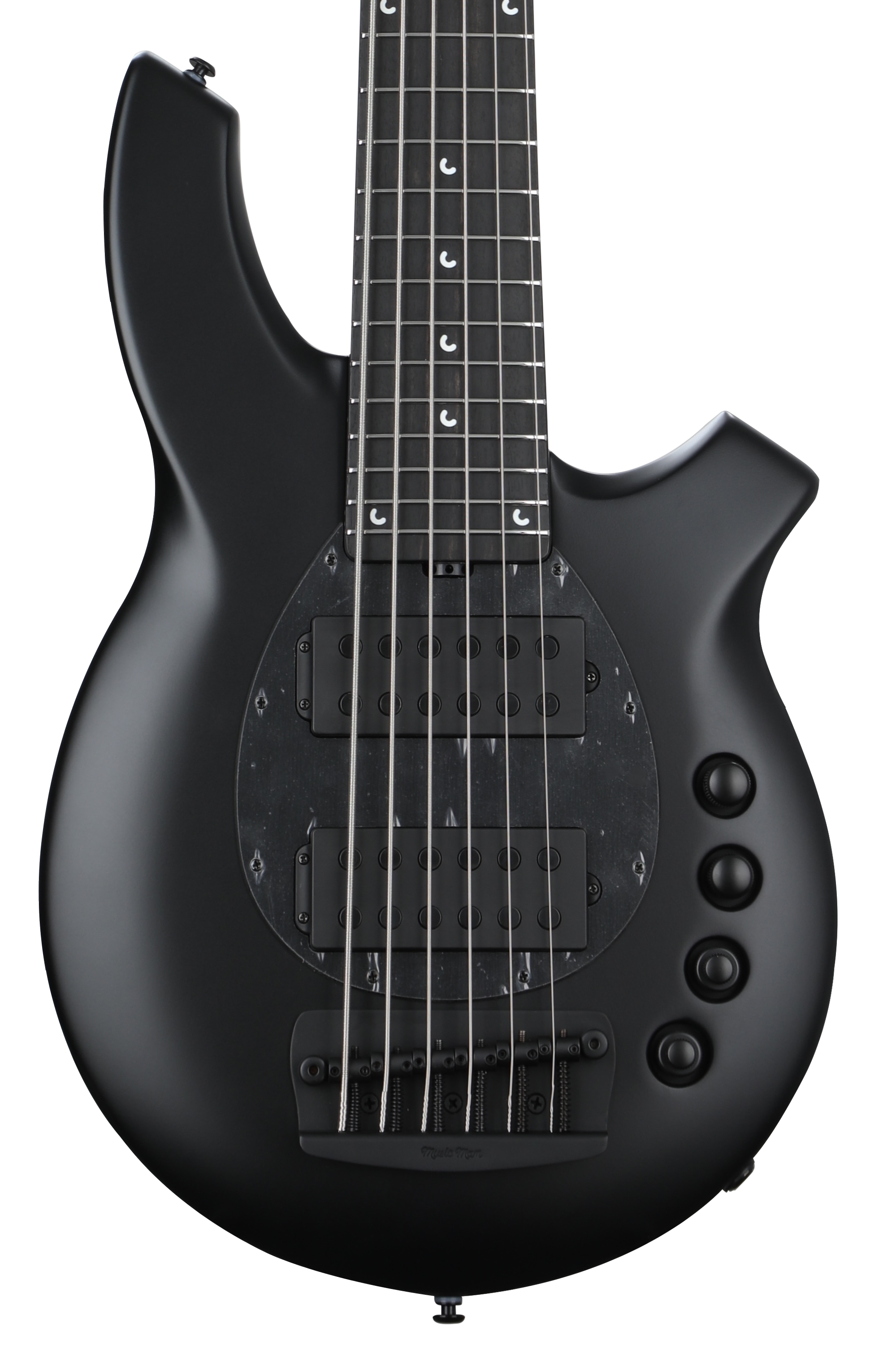 Ernie Ball Music Man Bongo 6HH Electric Bass Guitar - Stealth