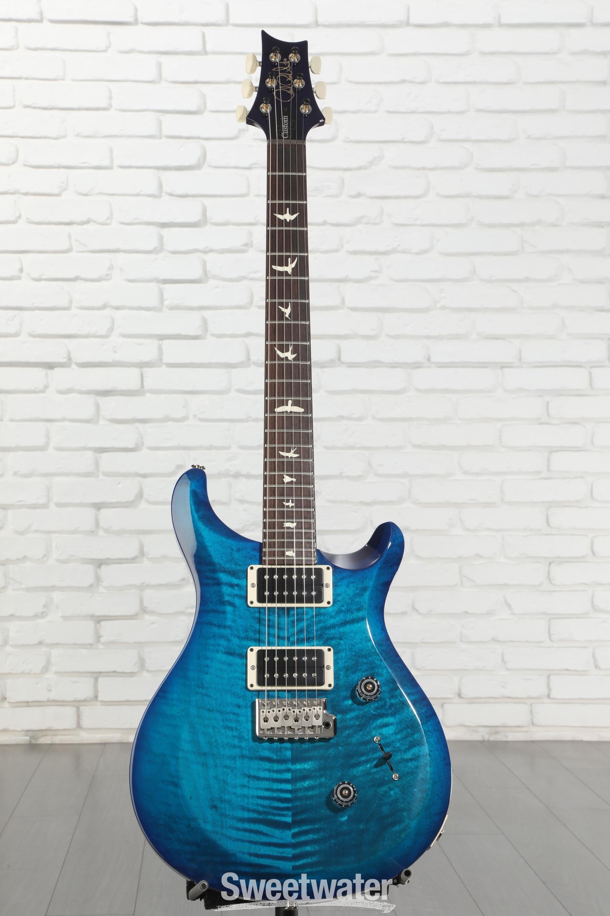 PRS S2 Custom 24 Electric Guitar - Lake Blue | Sweetwater