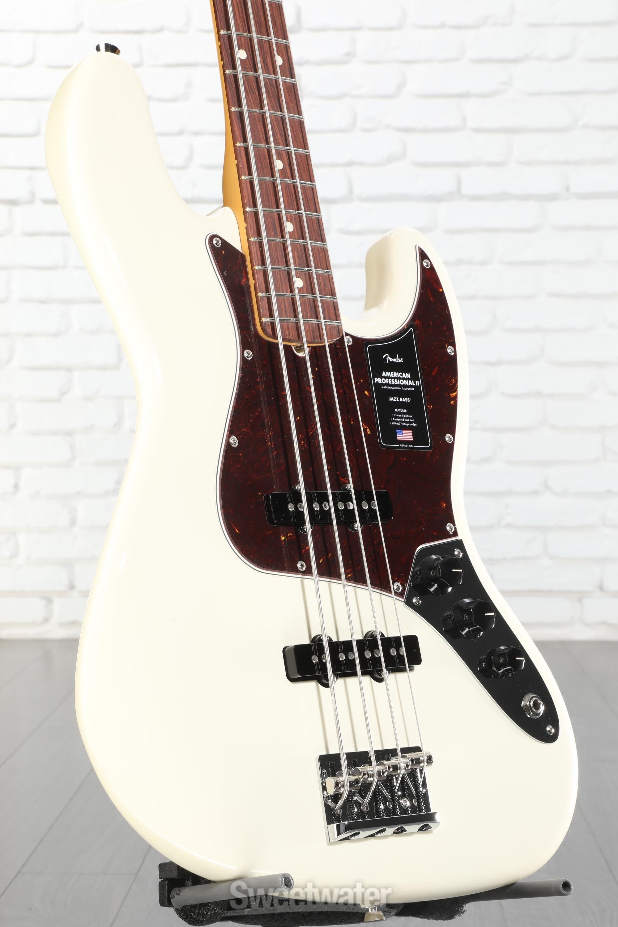 フェンダー American Professional II Jazz Bass Ernie Williamson Music - Fender American Professional II