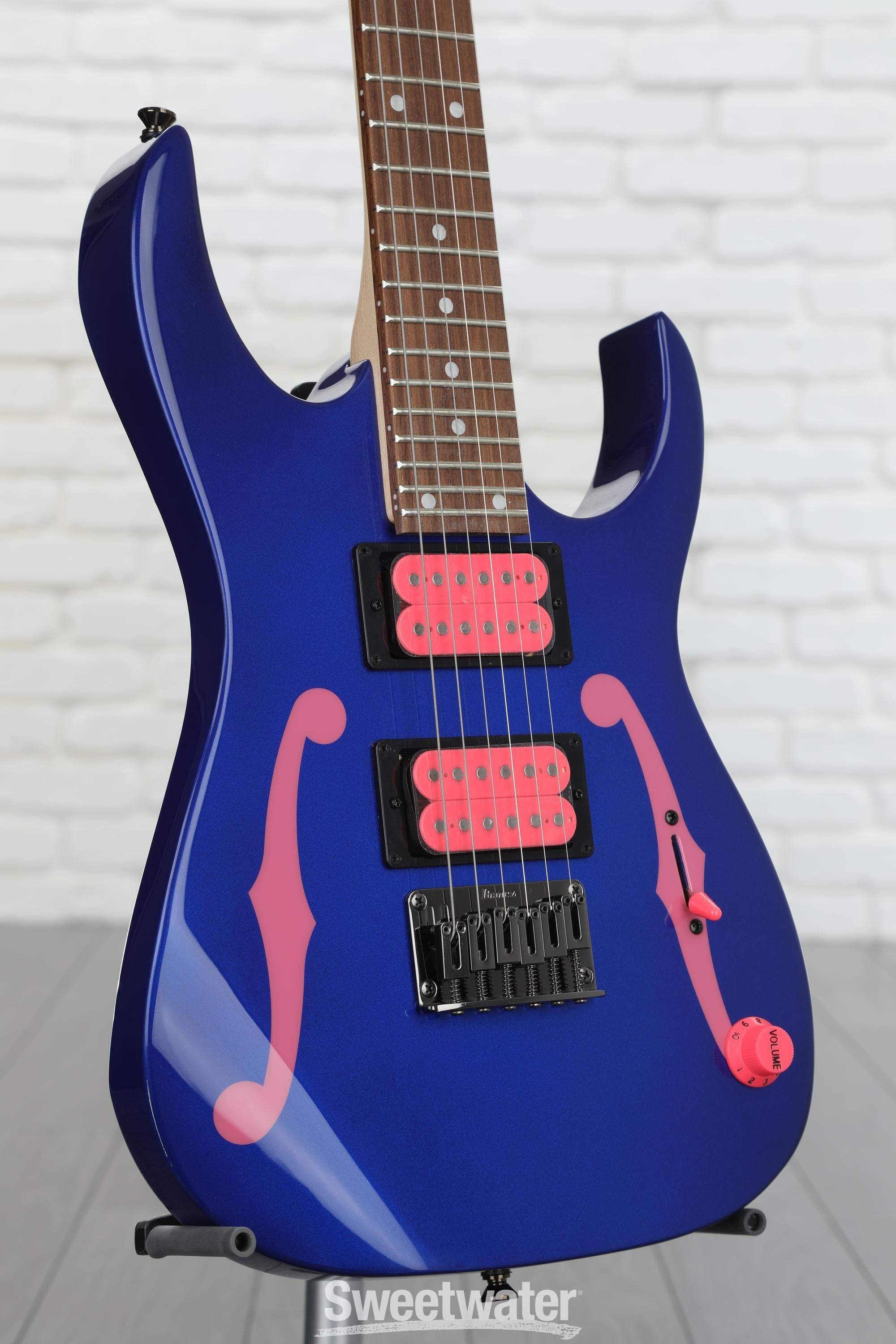 Ibanez Paul Gilbert Signature PGMM11 Electric Guitar - Jewel Blue