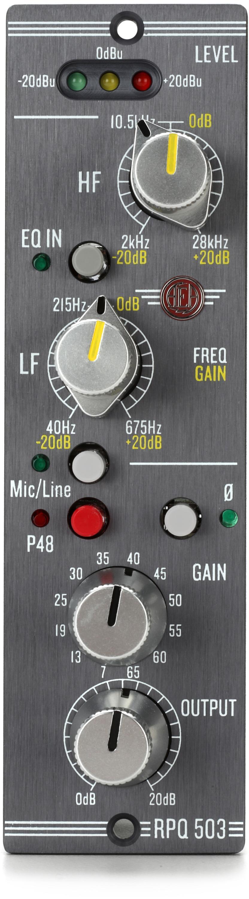 配信機器・PA機器・レコーディング機器 SSL 500 Series VHD Preamp VHD+ Pre Module | Solid State Logic