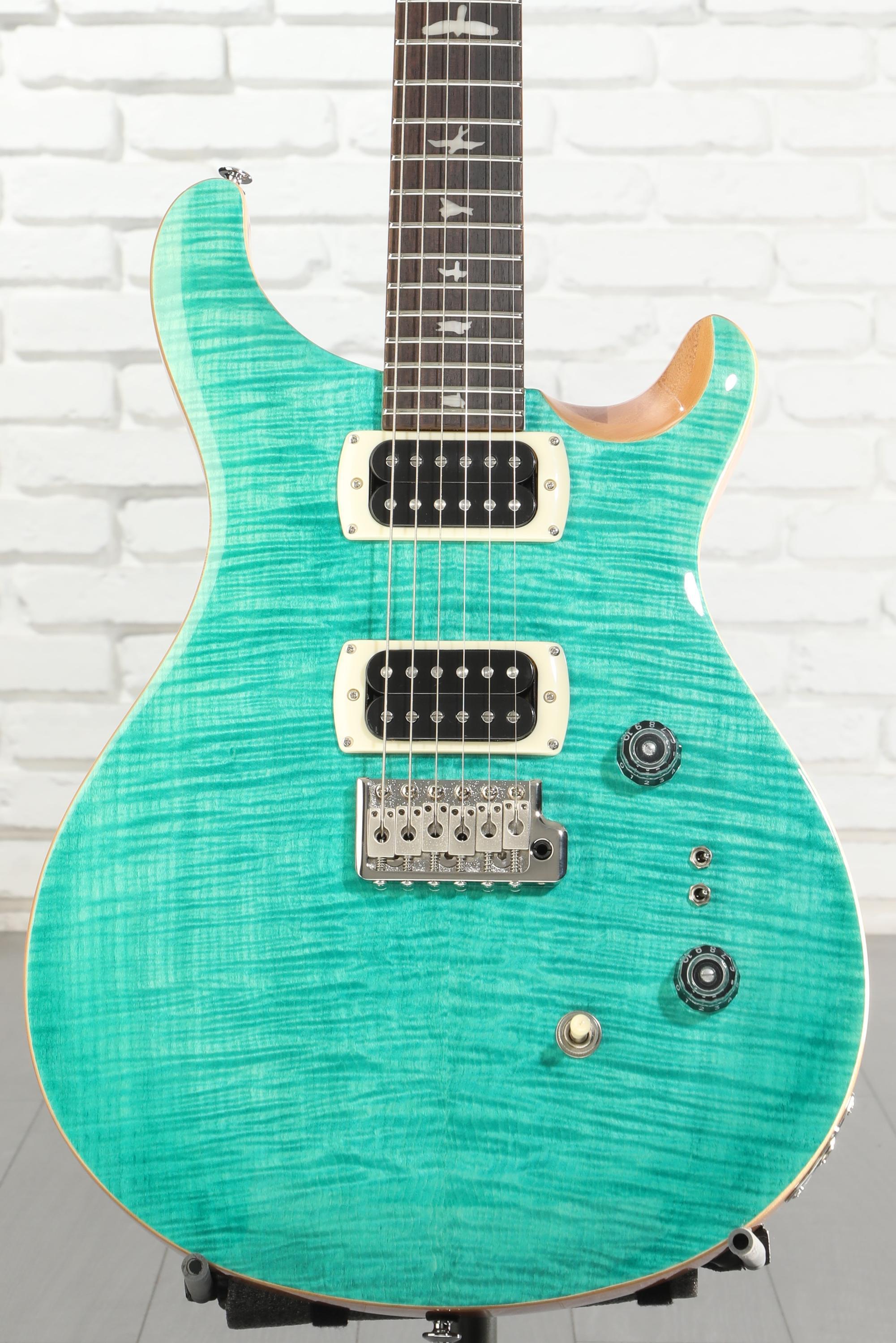 PRS SE Custom 24-08 Electric Guitar - Turquoise | Sweetwater