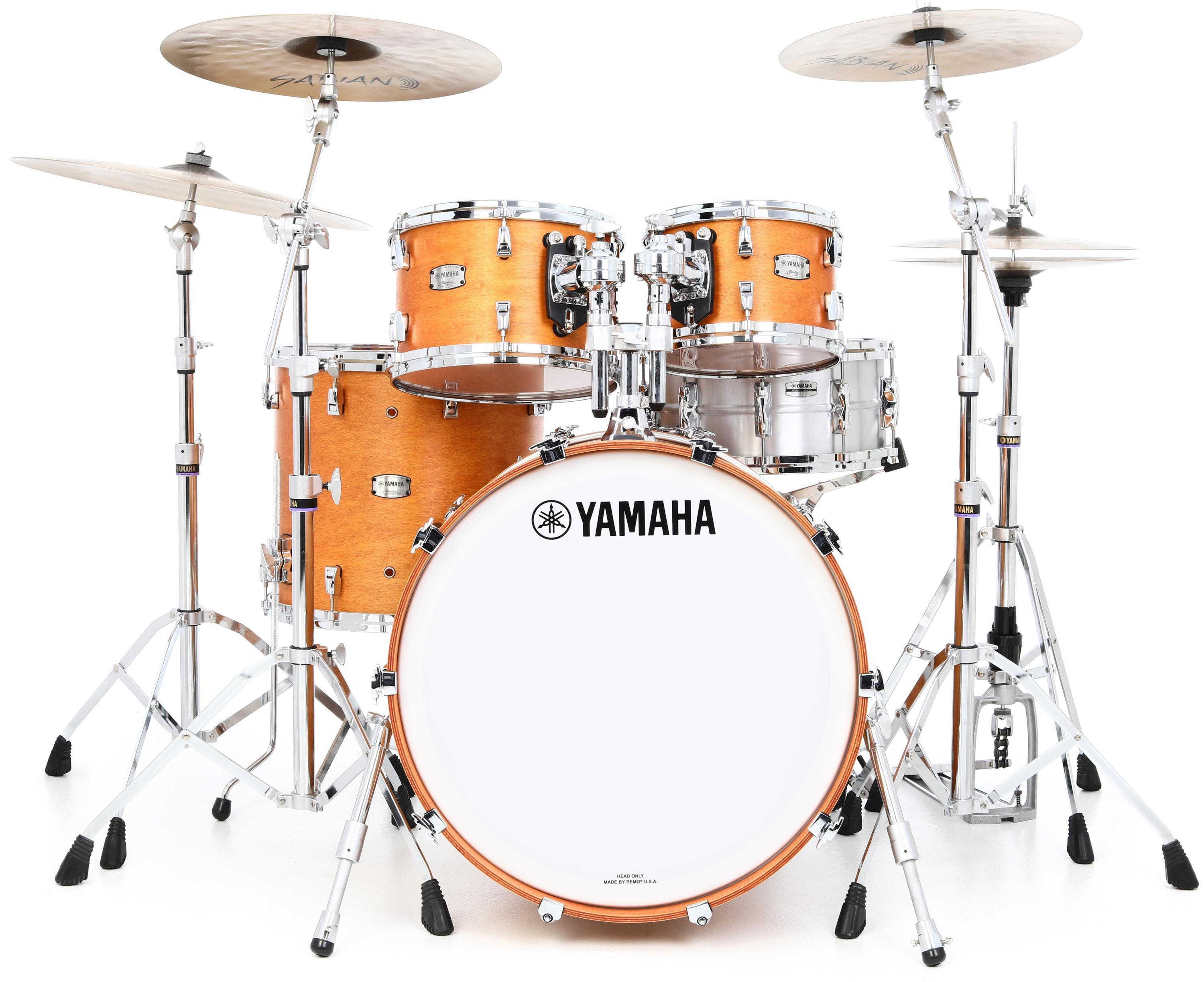 Yamaha Absolute Hybrid Maple 4-piece Shell Pack - Vintage Natural