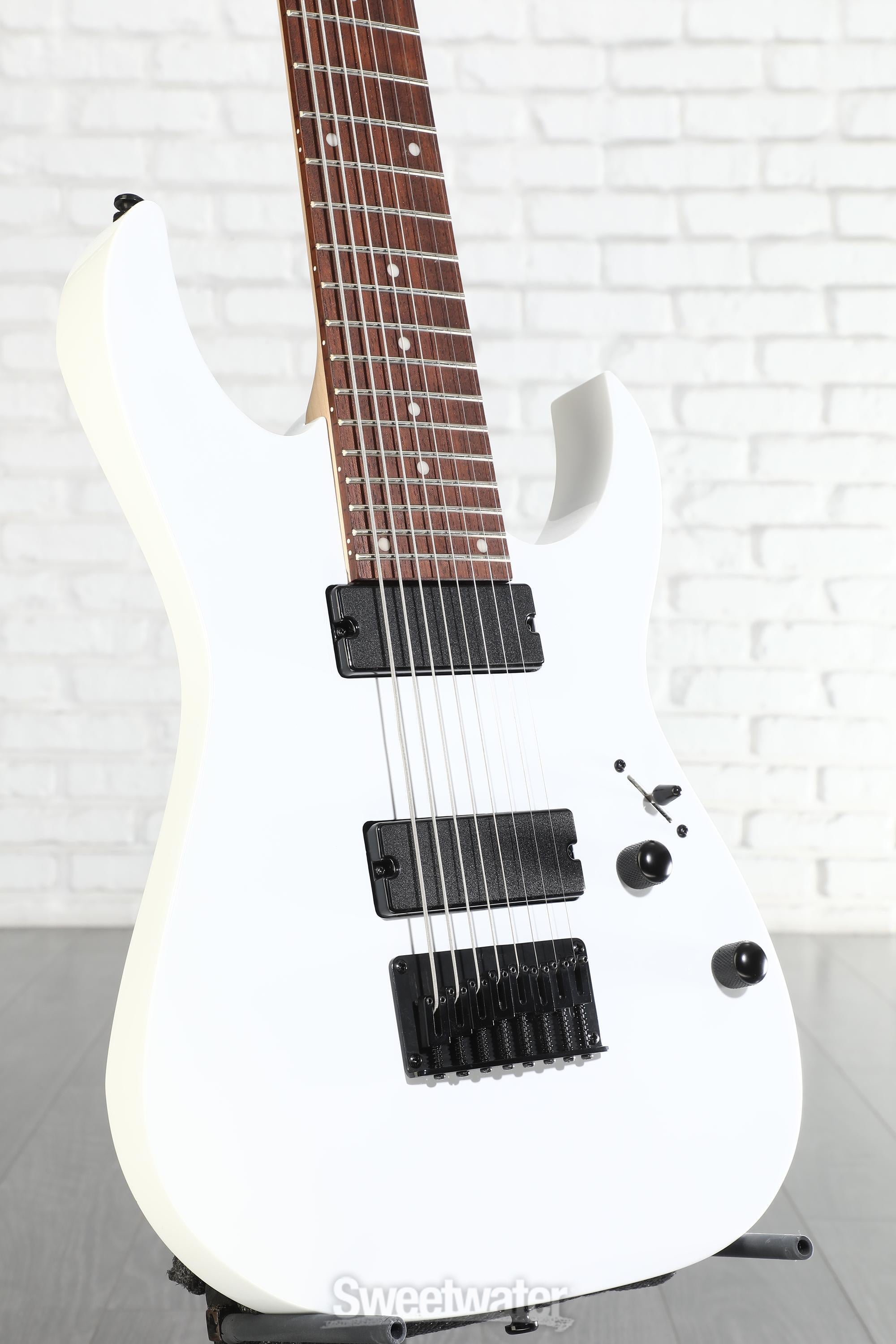 Ibanez RG Standard RG8 8-string Electric Guitar - White | Sweetwater