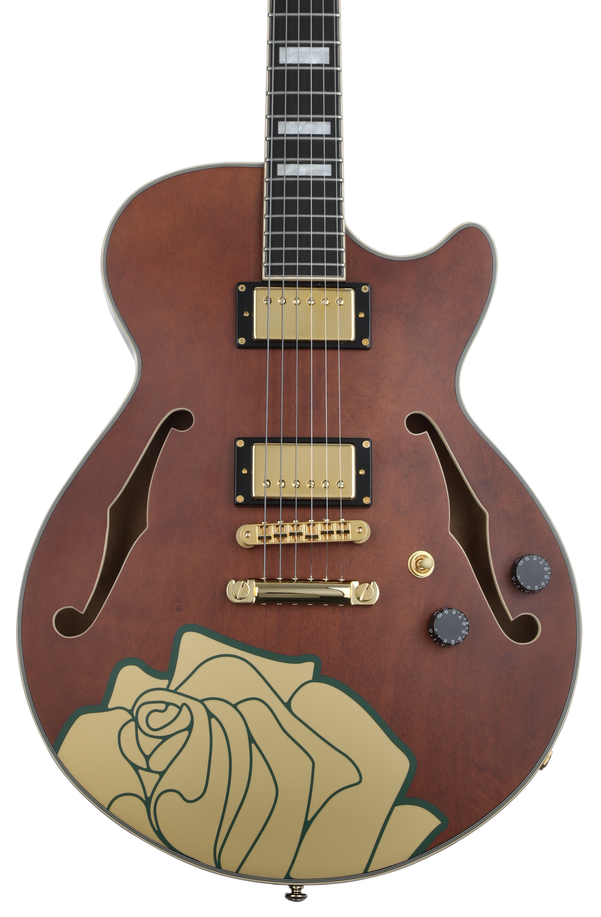 D'Angelico Premier Grateful Dead SS Semi-hollow Electric Guitar
