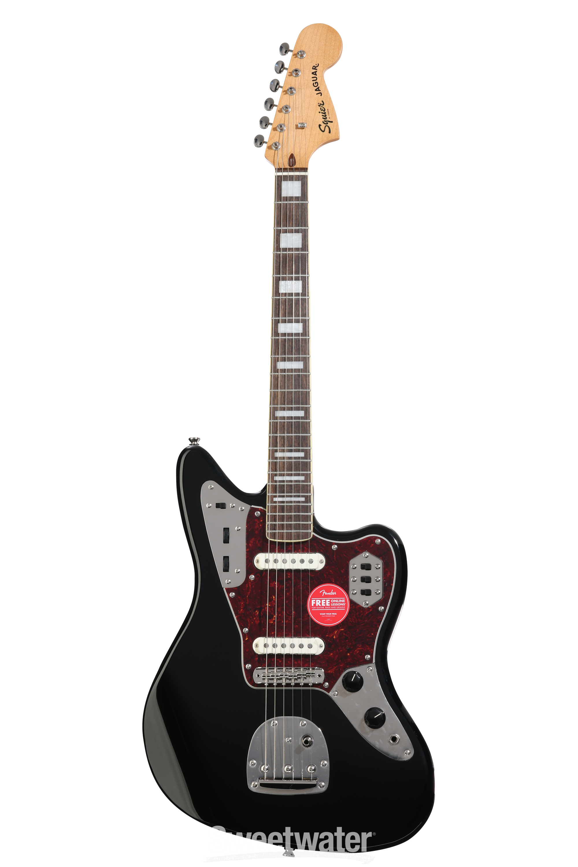 Squier Classic Vibe '70s Jaguar - Black | Sweetwater