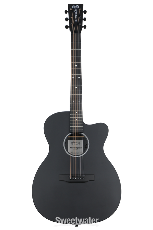 Martin Sweetwater Select OMCX1E Acoustic-electric Guitar - Black