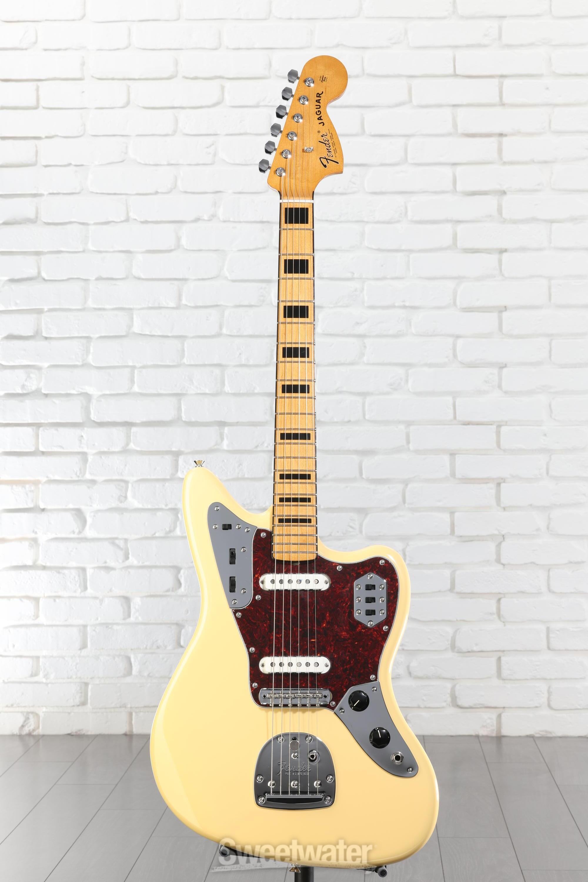 fender 　vinteraⅡ jaguar 　ジャズマスター エレキギター Fender Vintera II '70s Jaguar Electric Guitar Black | Guitar Center