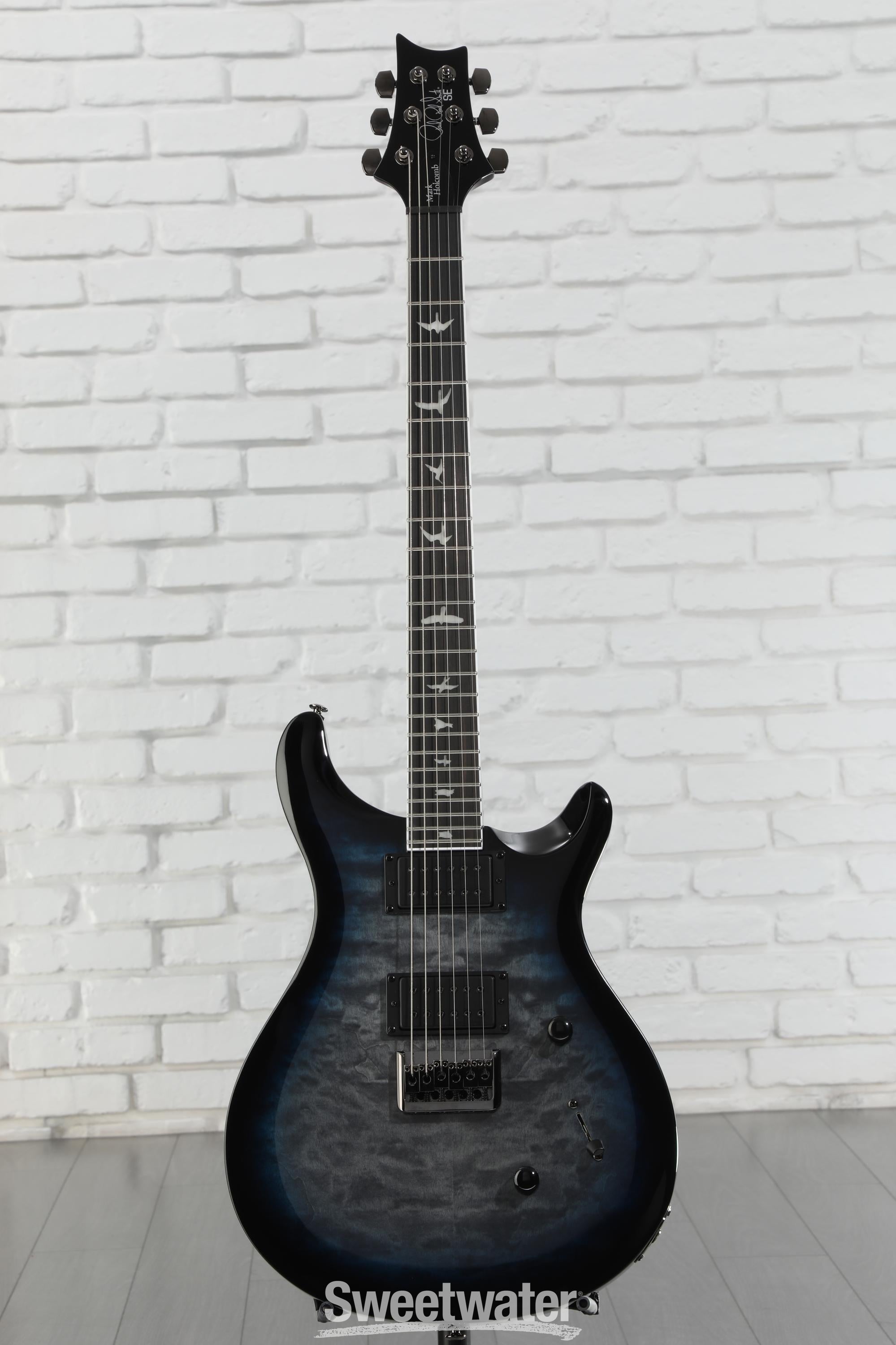 PRS SE Mark Holcomb 6弦仕様 PRS SE Mark Holcomb Holcomb Blue Burst エレキギター ポール