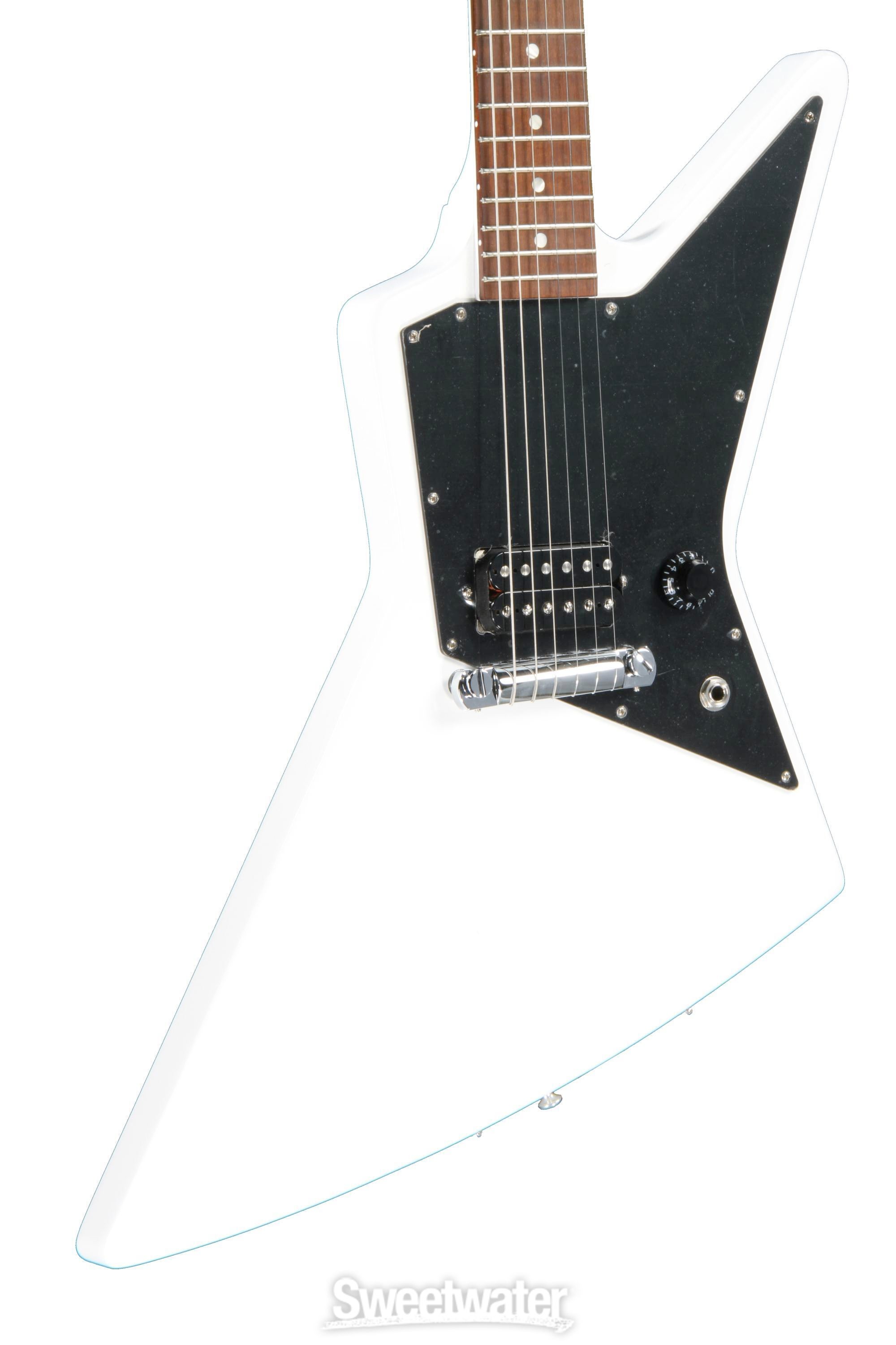 Gibson Explorer Melody Maker - Satin White | Sweetwater