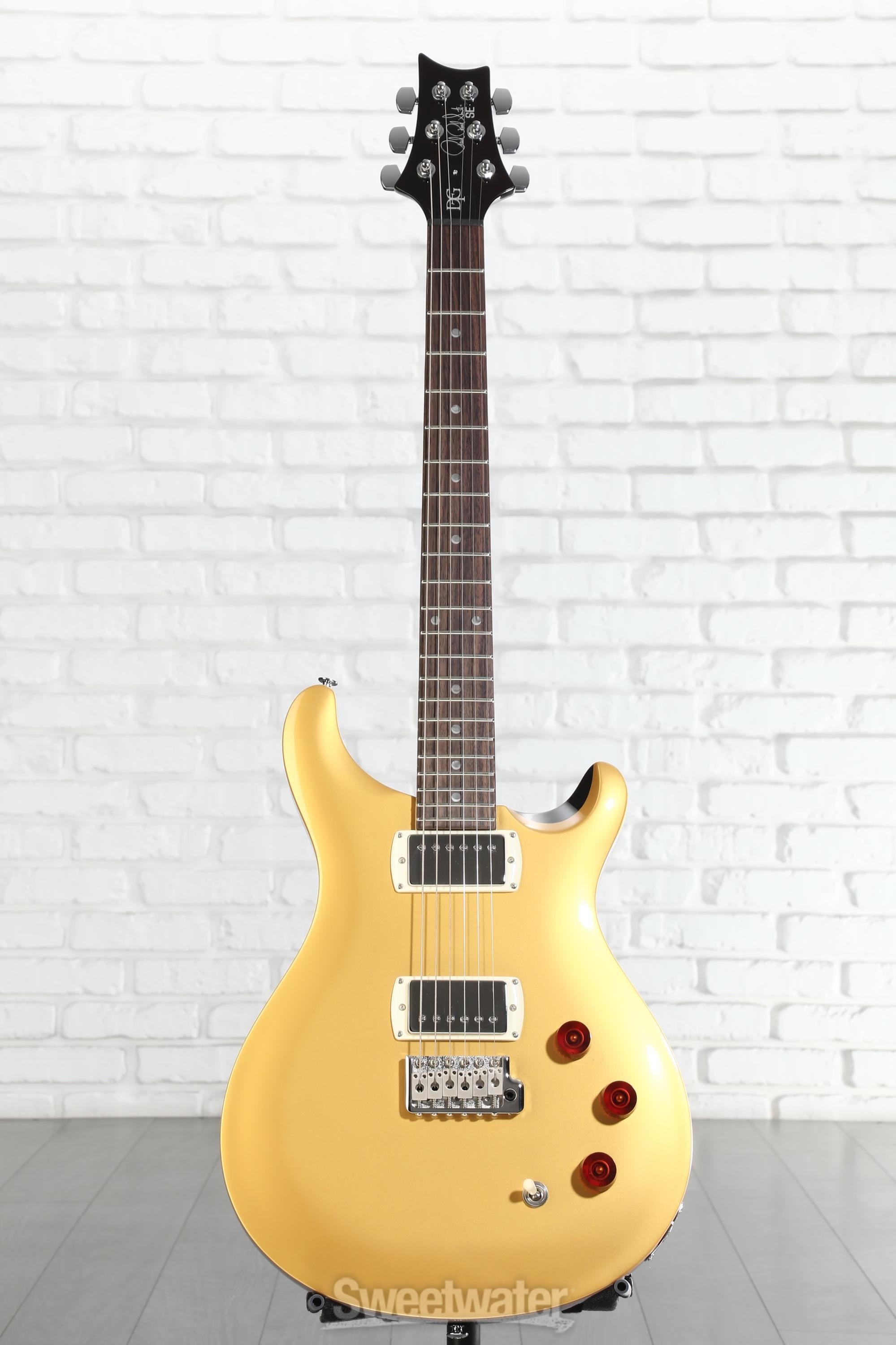 PRS SE DGT David Grissom Solidbody Electric Guitar - Gold Top