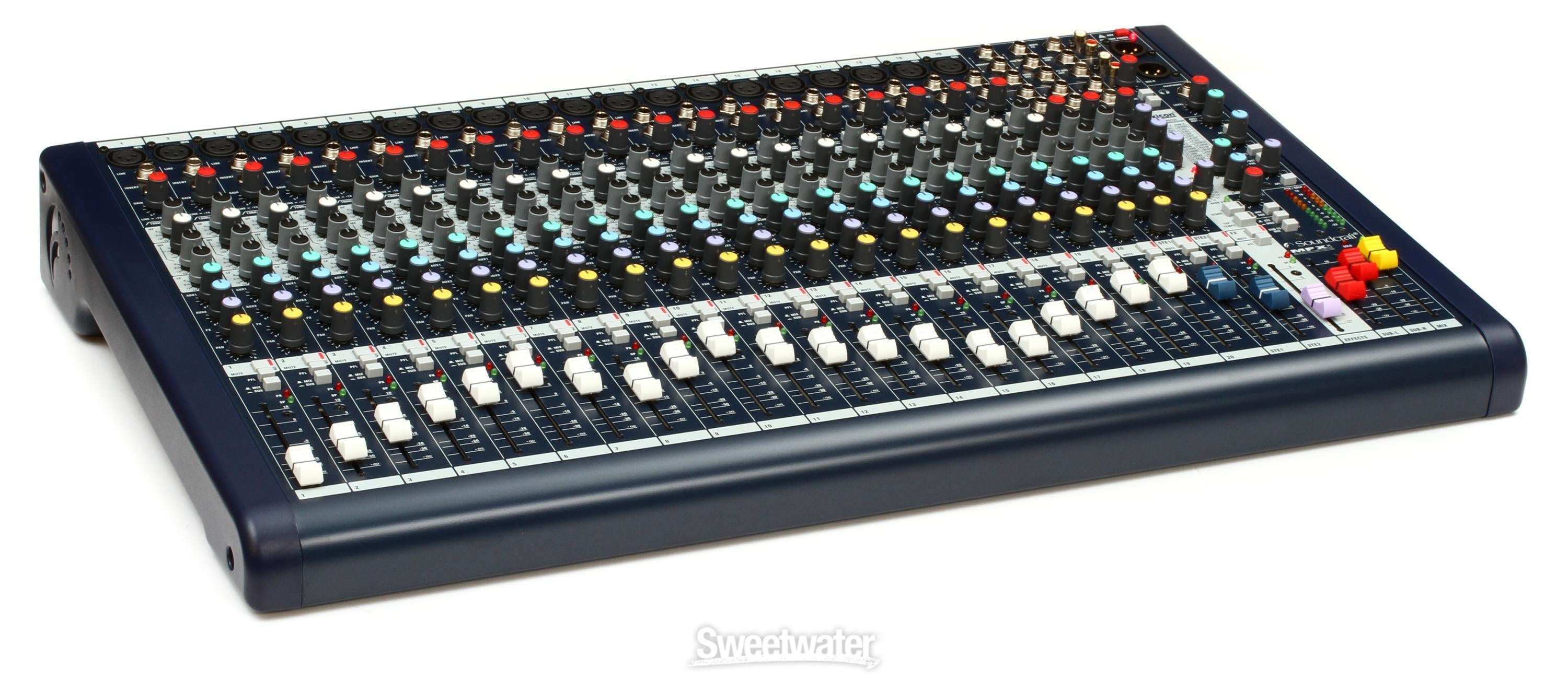 Soundcraft MFXi 20 Reviews | Sweetwater