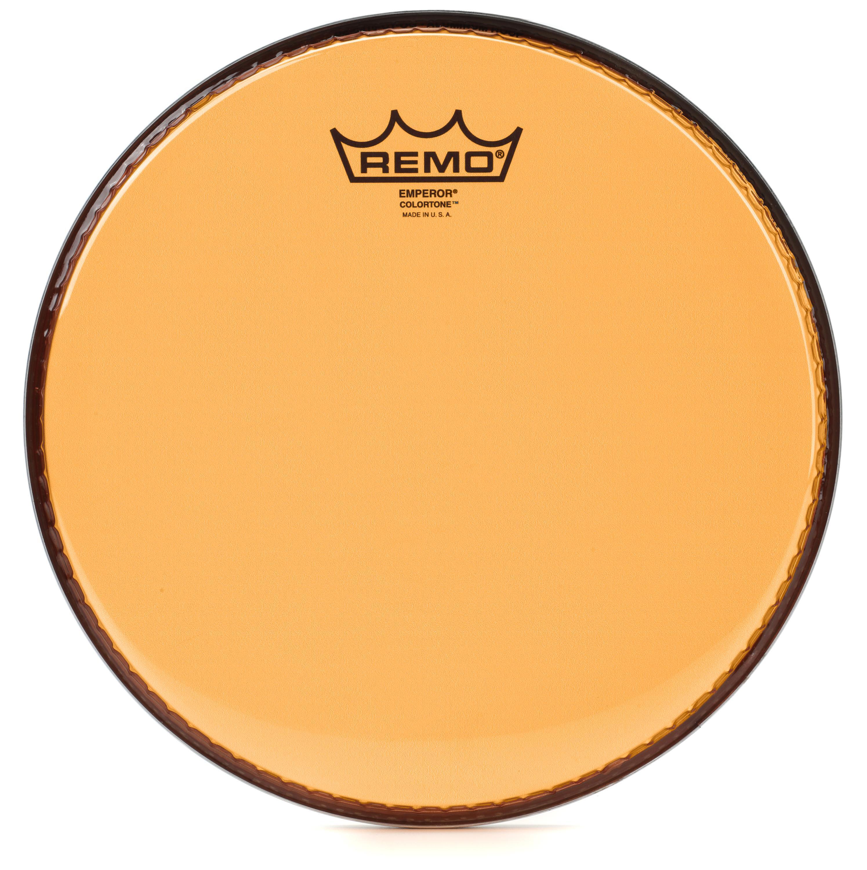 Photo of Remo Emperor Colortone Orange Drumhead - 10 inch