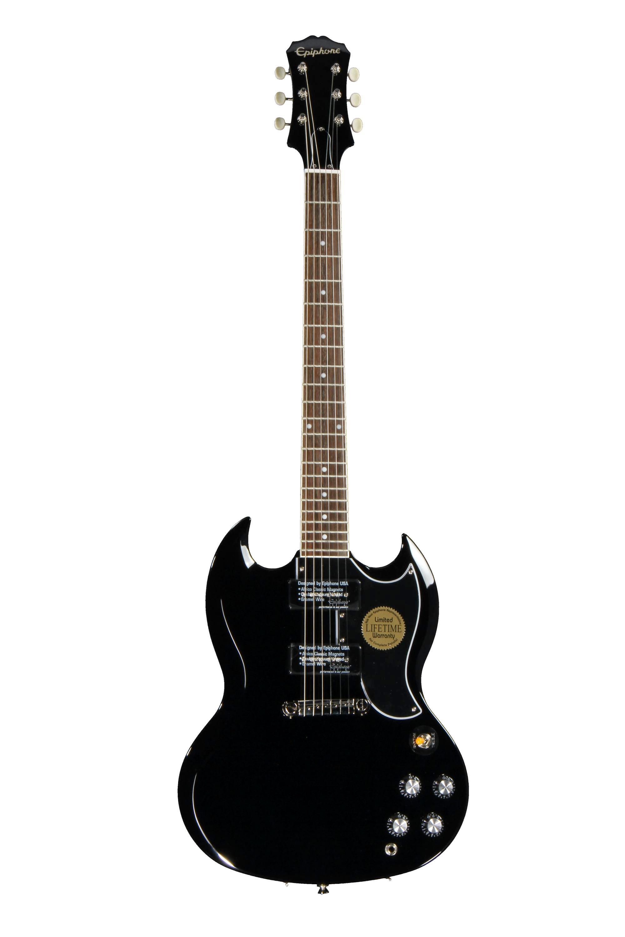Epiphone Limited Edition 50th Anniversary 1961 SG - Ebony | Sweetwater 