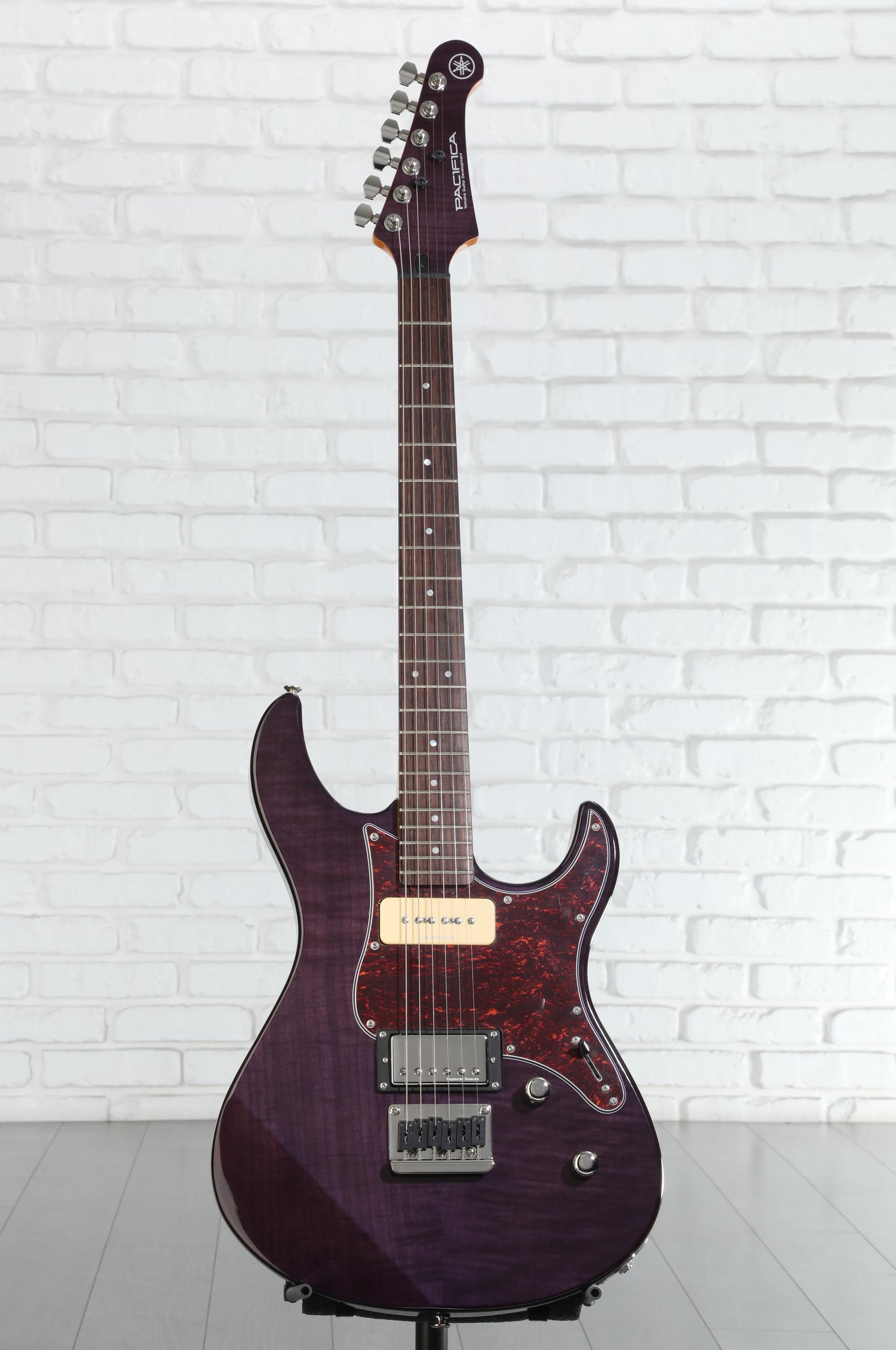 Yamaha PAC611HFM Pacifica Electric Guitar - Translucent Purple