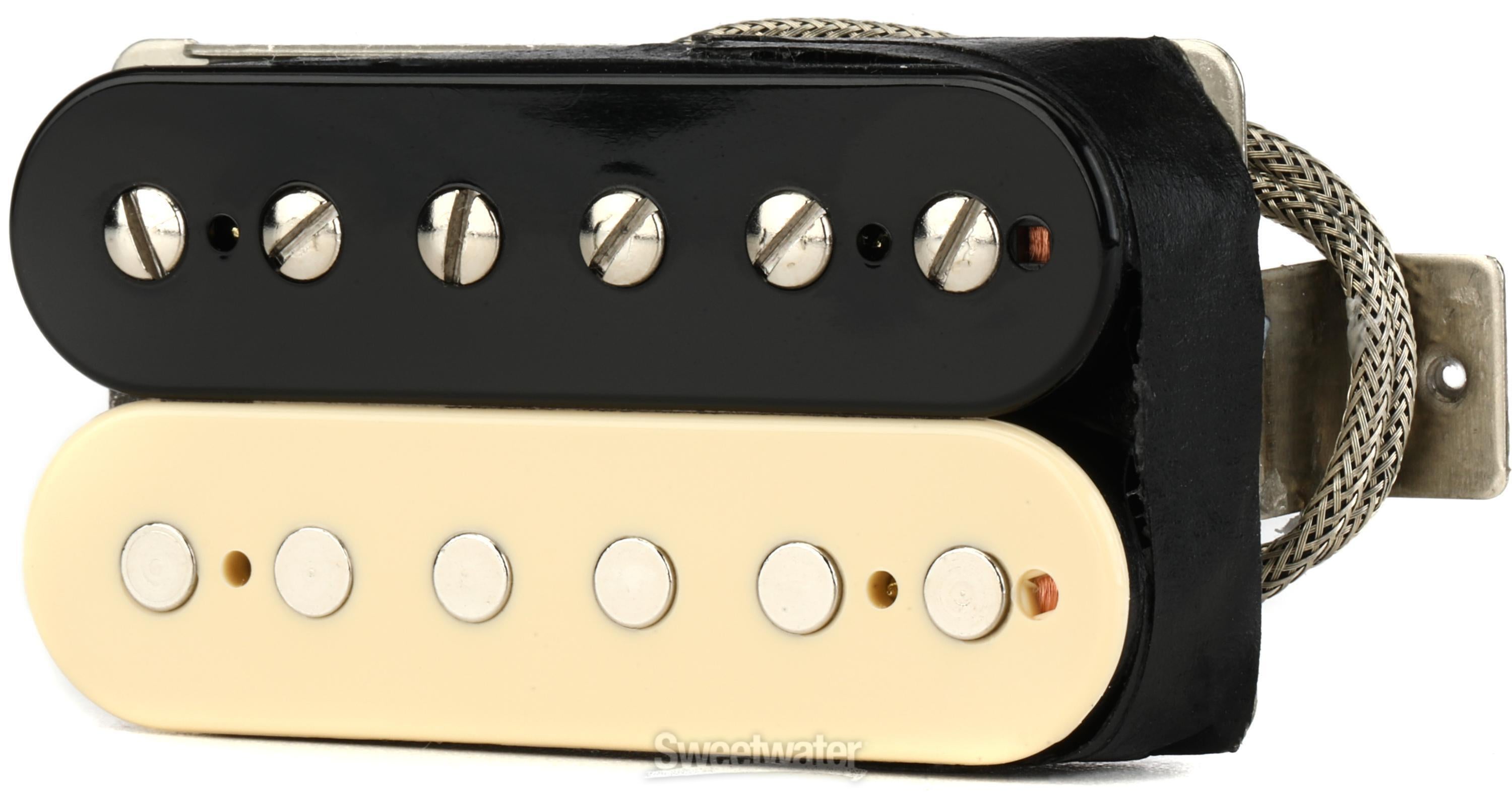 ダンエレクトロ ロングホーン ブラックエレキギター Seymour Duncan Amazon.com: Seymour Duncan - 11102-60-B - SH-10n Full Shred Blk