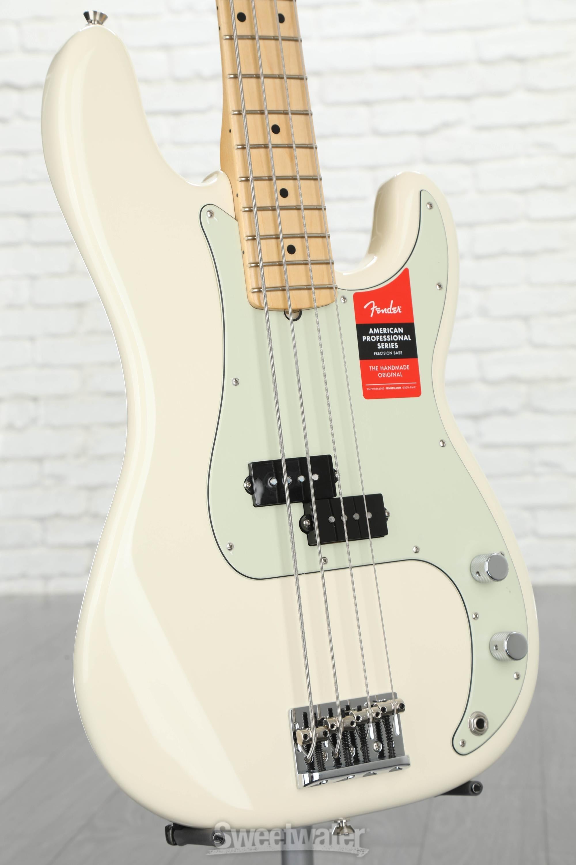 Fender Precision Bass アイボリー Fender American Professional II Precision Bass - Olympic