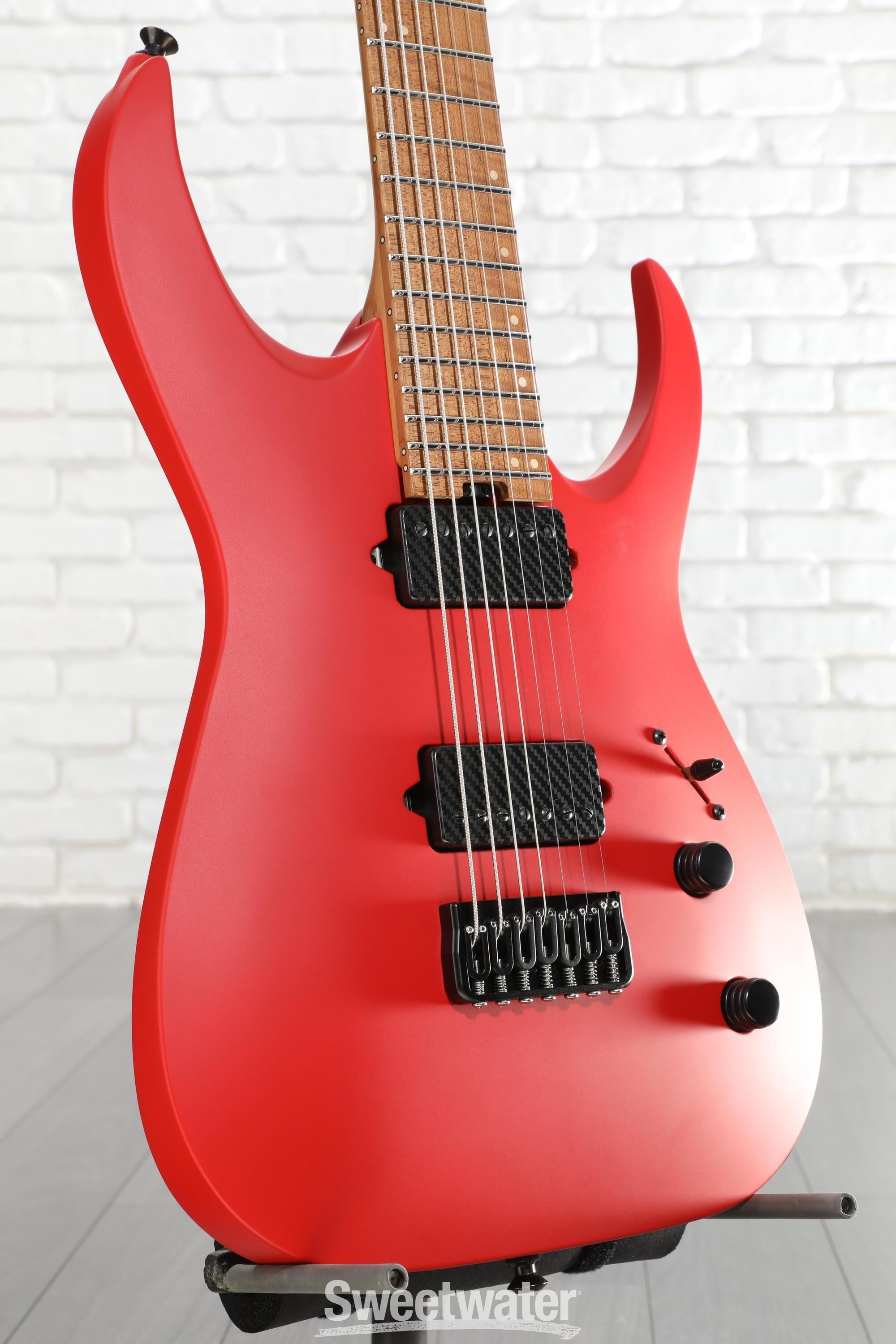 Photo of Jackson USA Misha Mansoor Signature Juggernaut HT7 - Satin Red