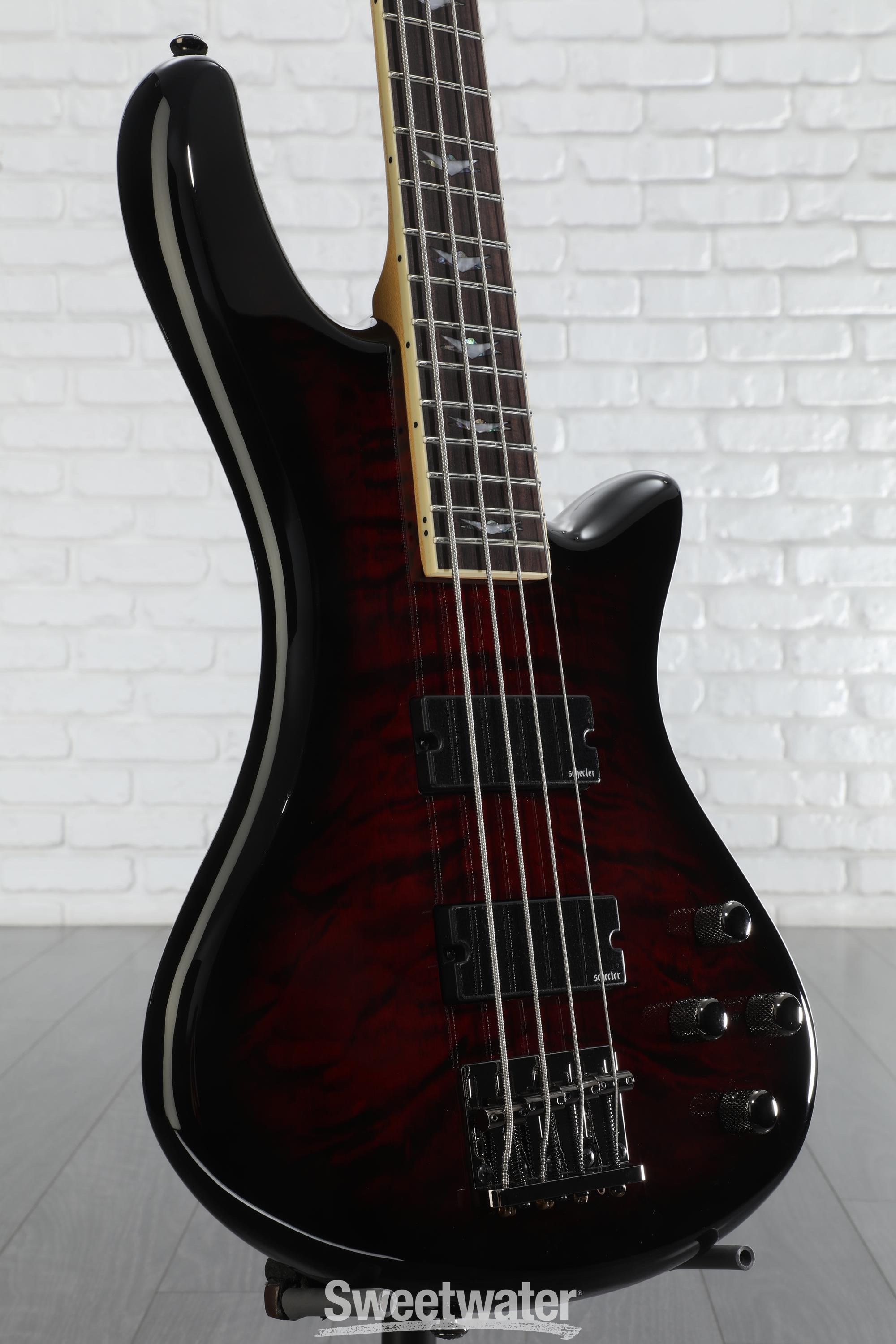 ベース Schecter STILETTO EXTREME-4 Schecter Stiletto Extreme4 Electric Bass | zZounds