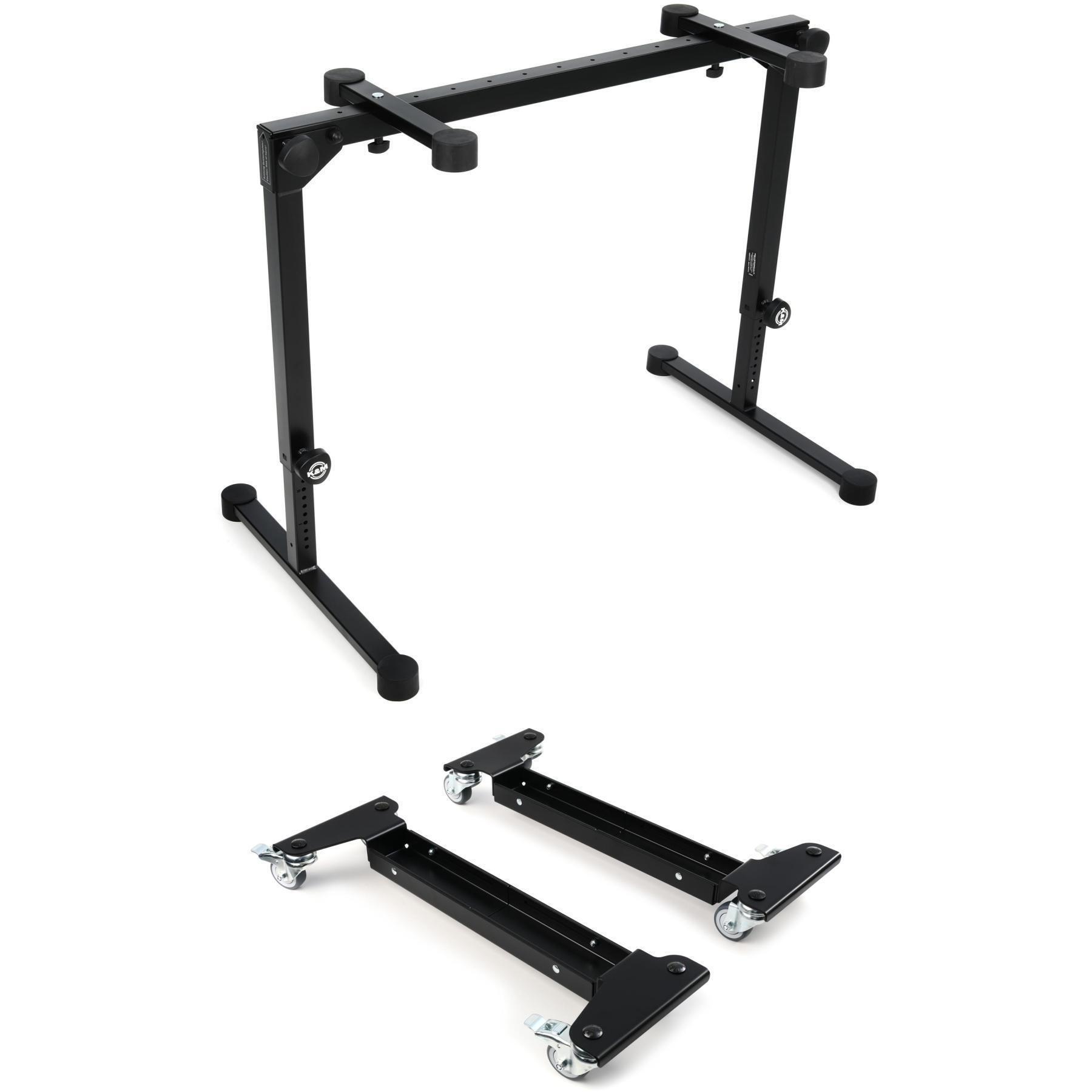K&M Omega Pro Keyboard Stand 18820 with Cable Organizer