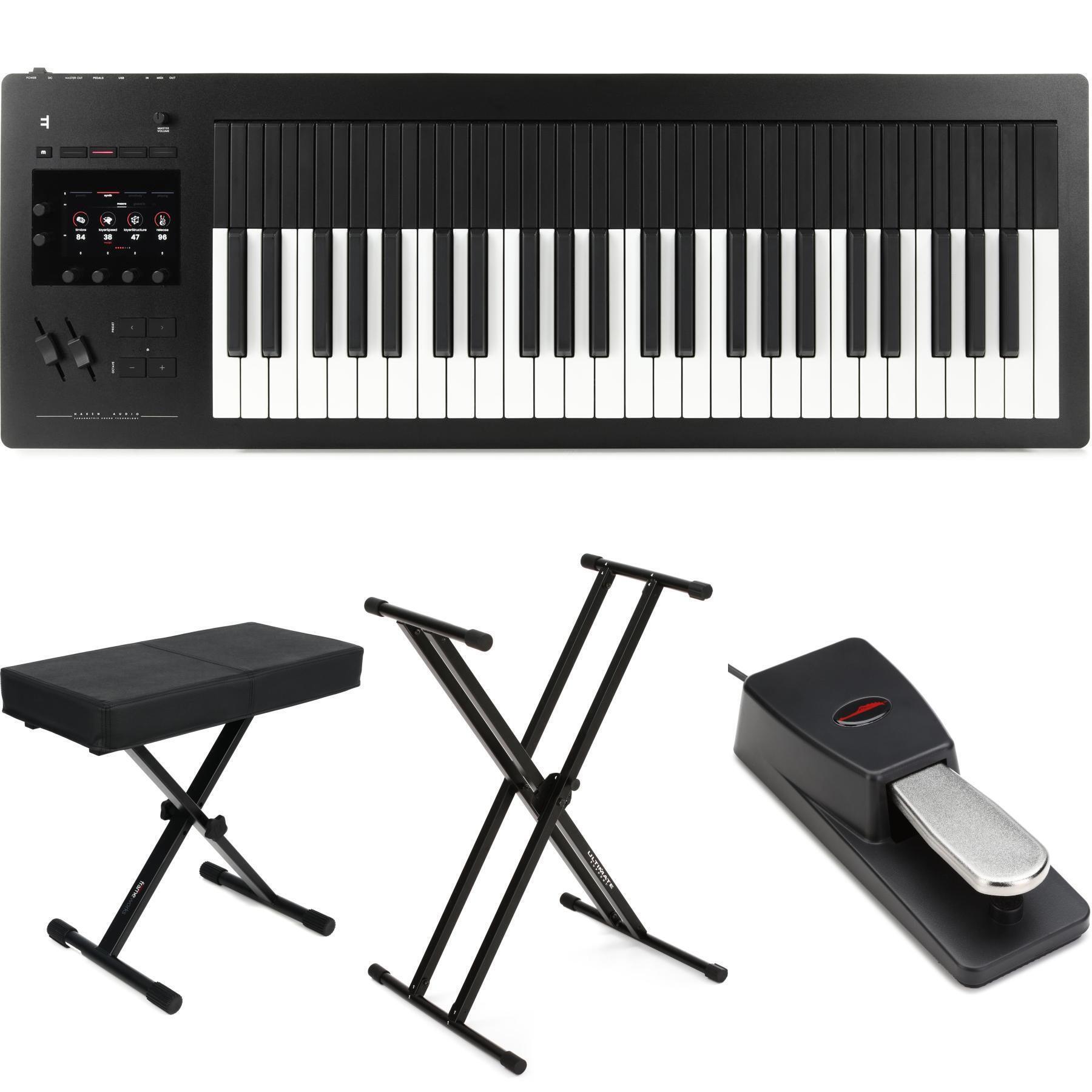 Photo of Expressive E Osmose 49-key Polyphonic Synthesizer and MIDI Controller Essentials Bundle