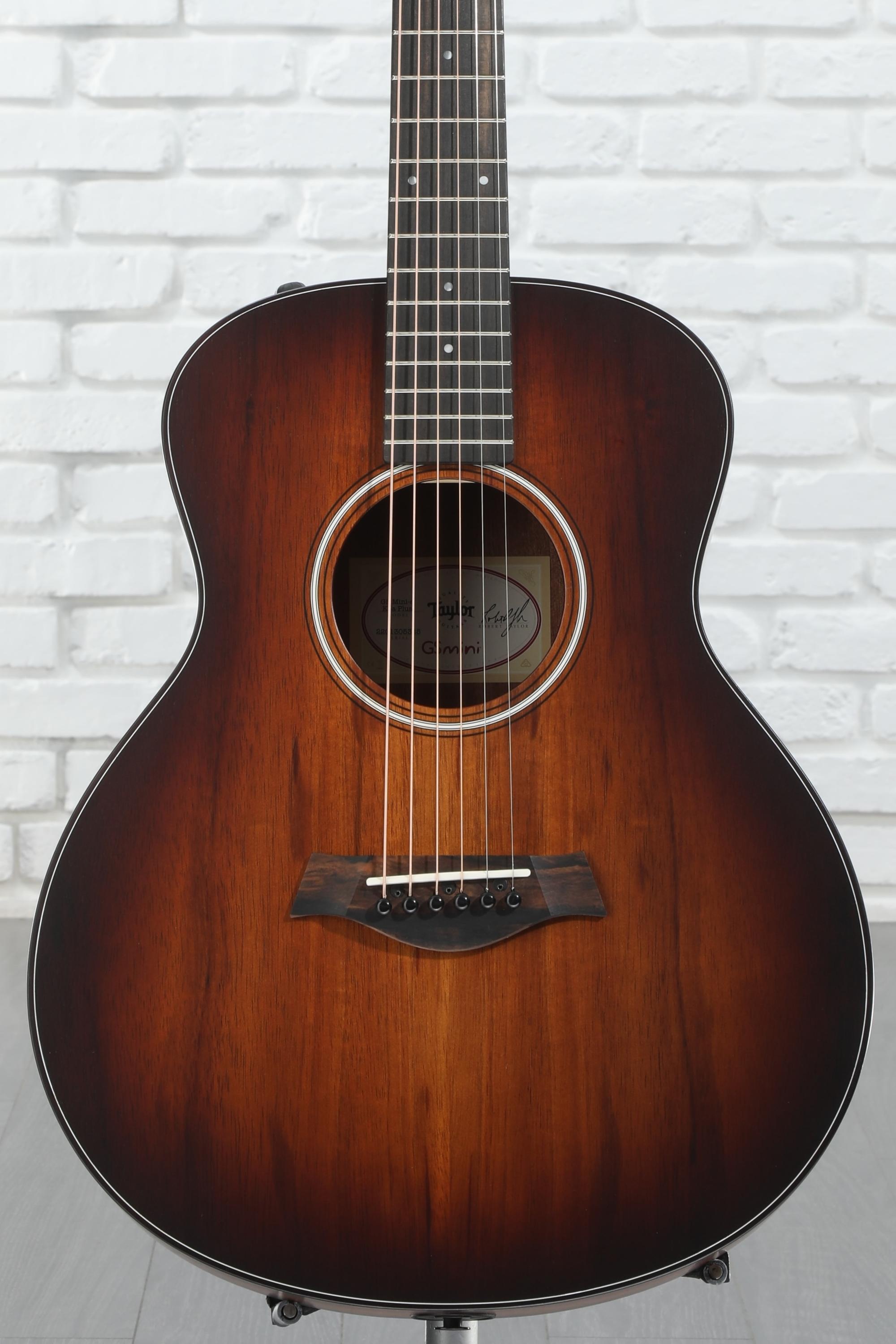 Taylor GS Mini-e Koa Plus - Shaded Edgeburst | Sweetwater Taylor GS Mini-e Koa Plus - Shaded Edgeburst | Sweetwater
