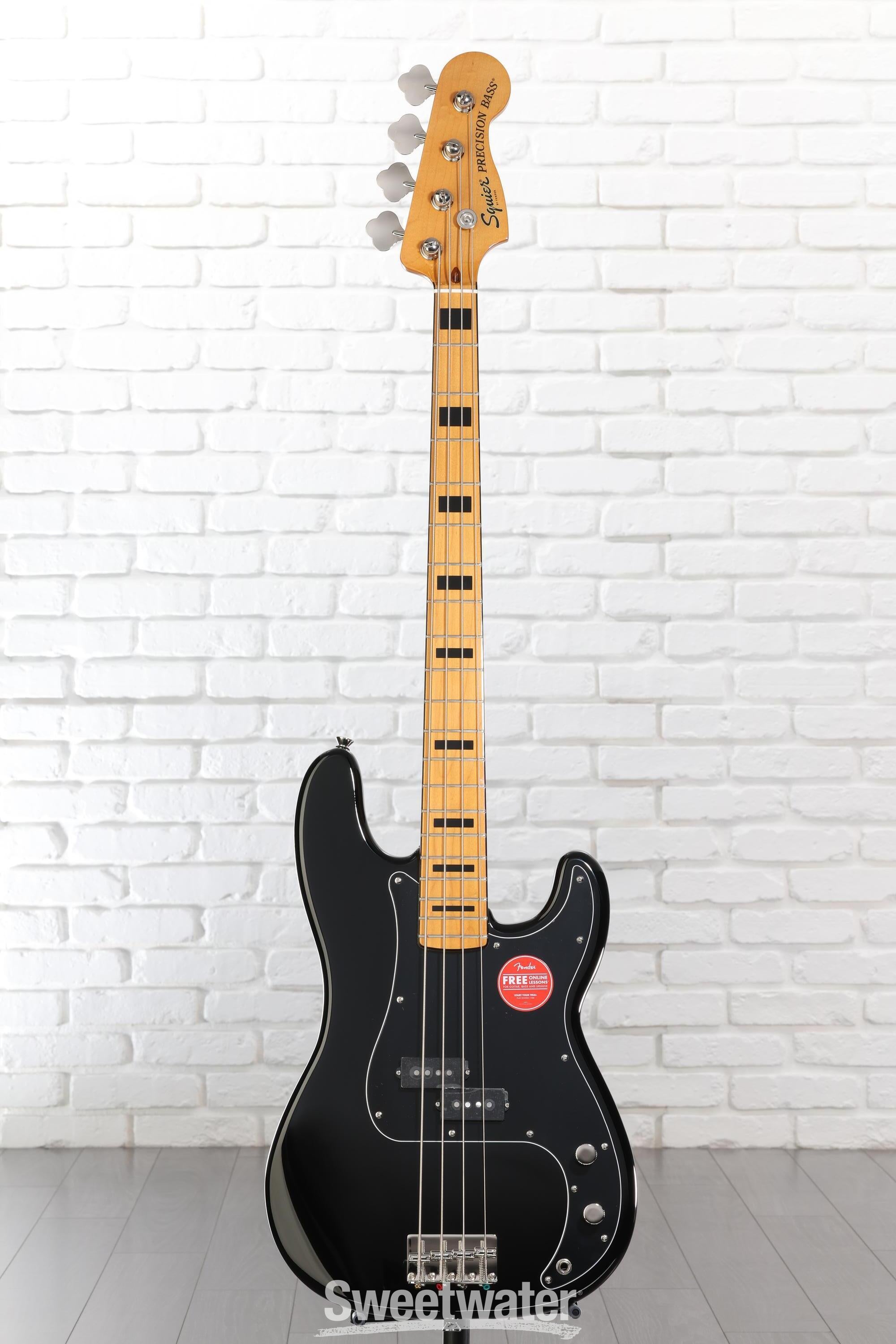 Squier Classic Vibe '70s Precision Bass - Black | Sweetwater