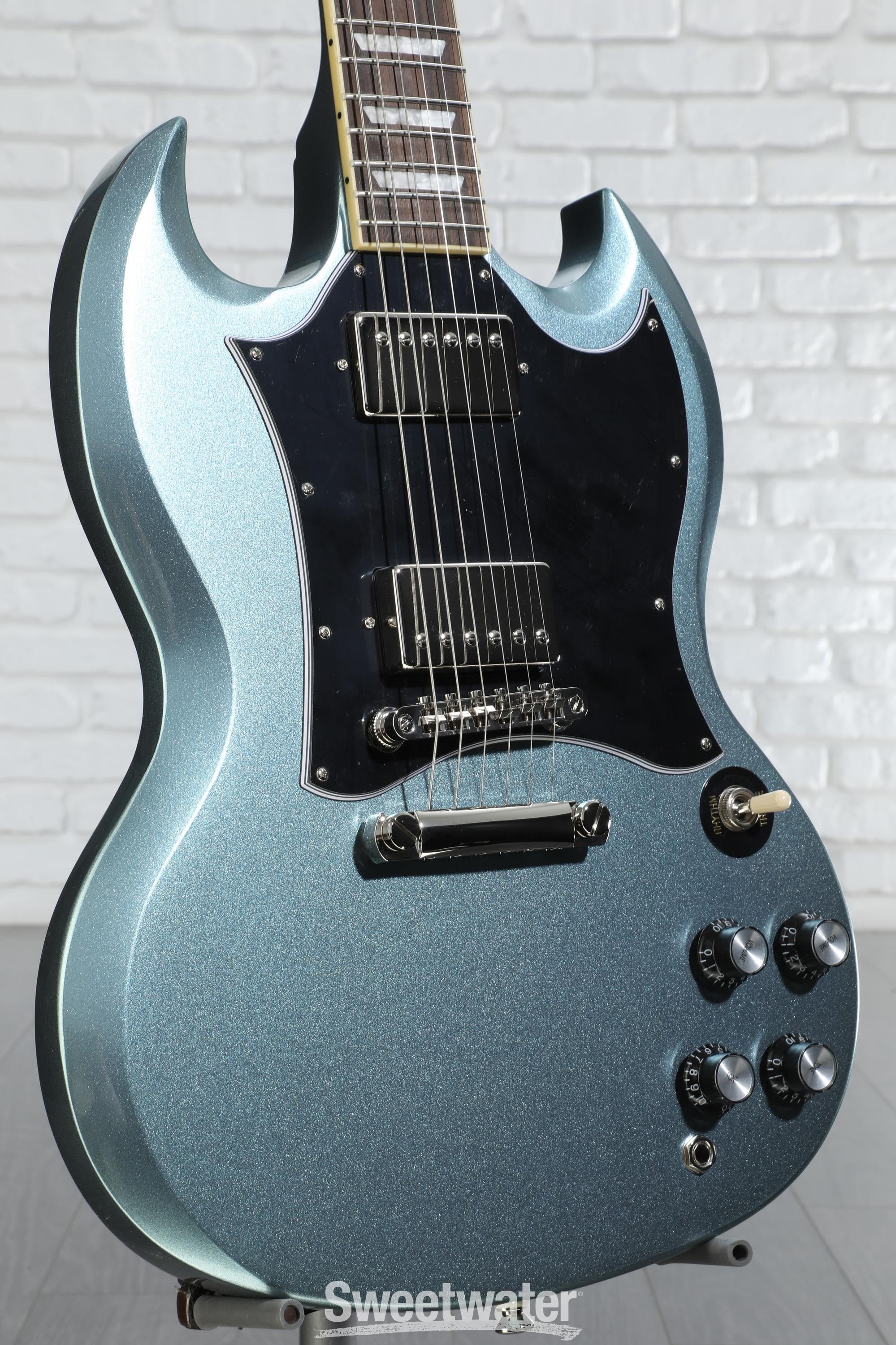 Epiphone SG Standard Electric Guitar - Pelham Blue | Sweetwater