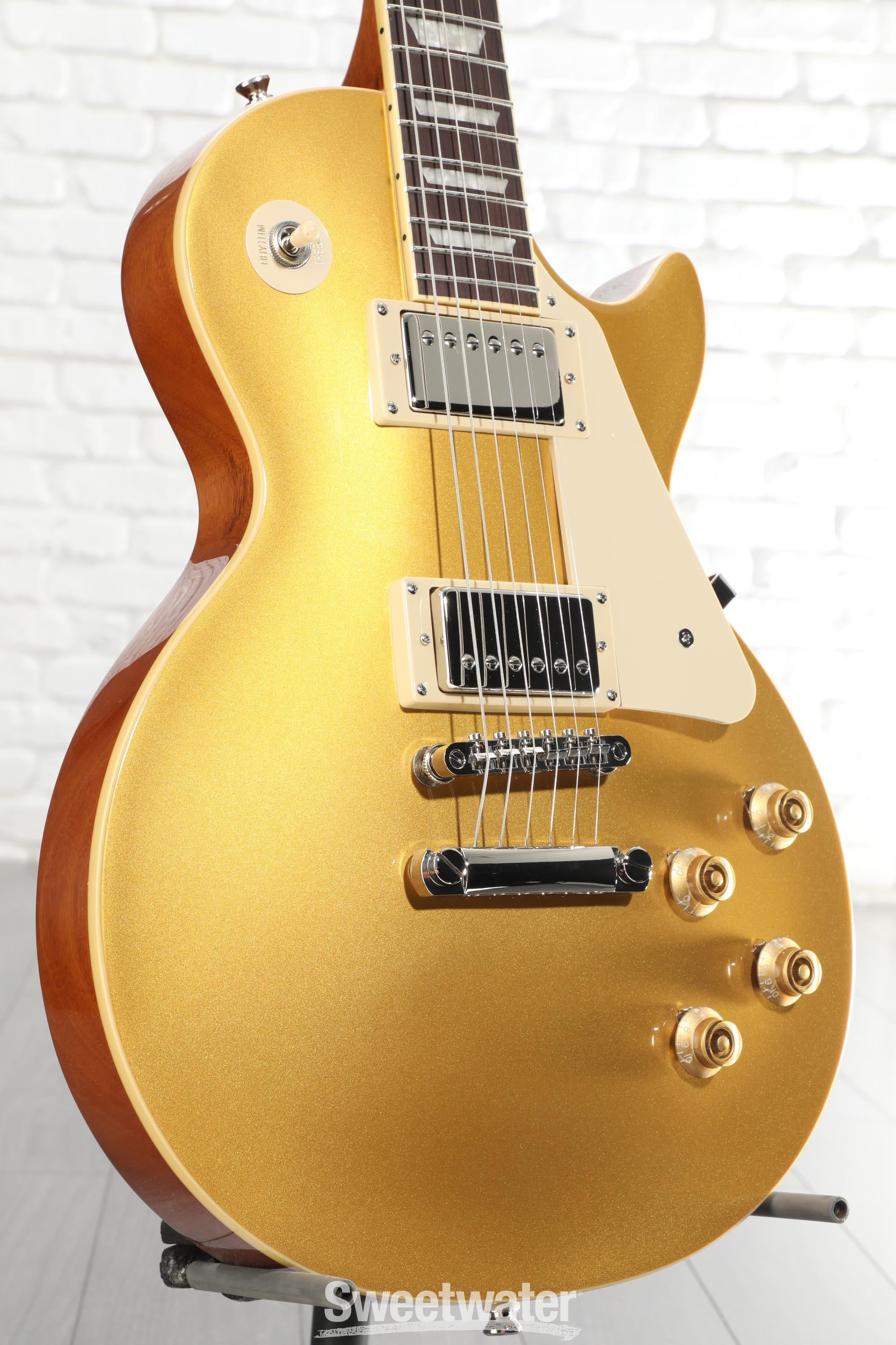 Epiphone Les Paul Standard '50s Electric Guitar - Goldtop | Sweetwater