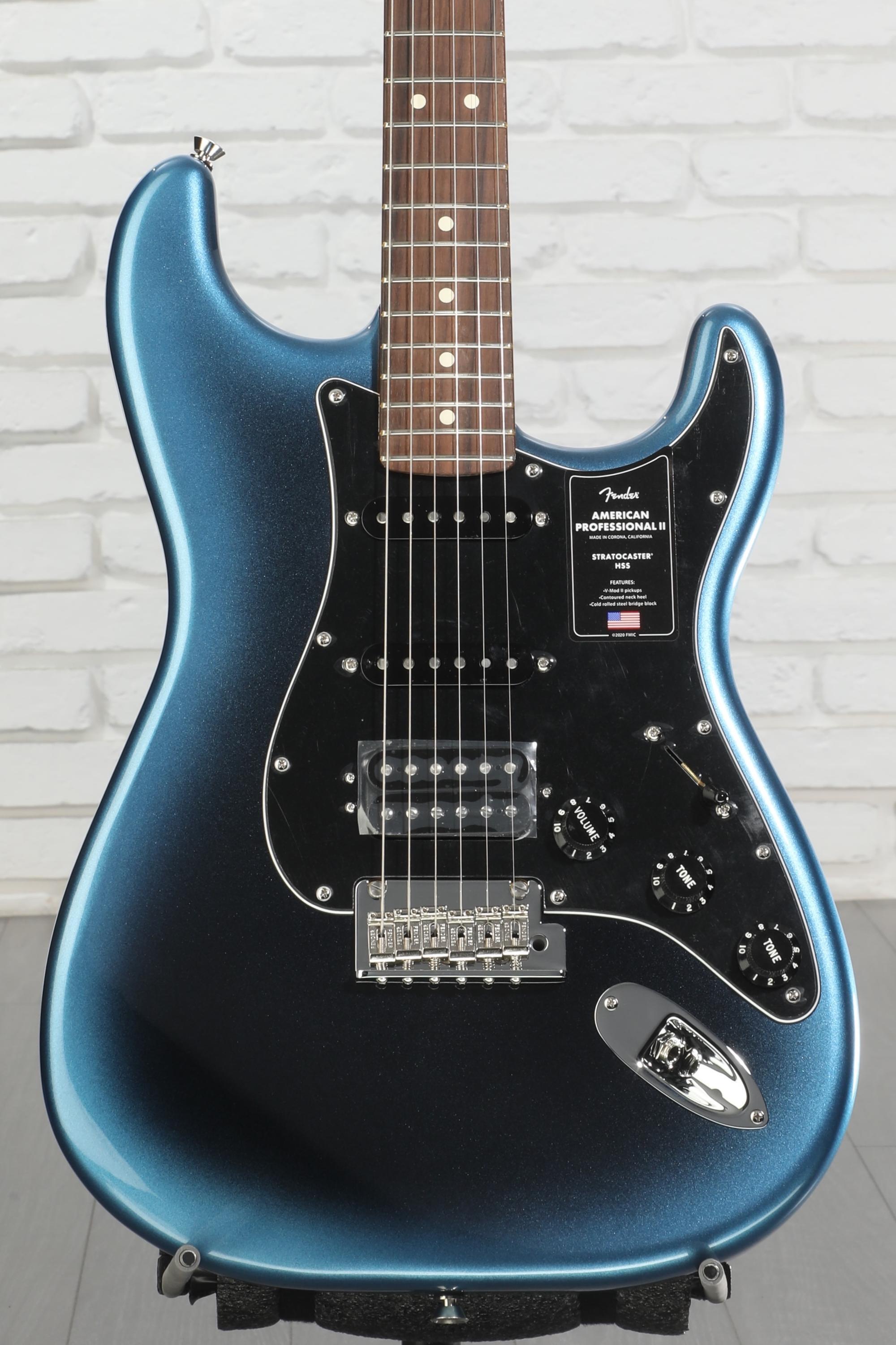 Fender American Professional II Stratocaster HSS Dark Night with