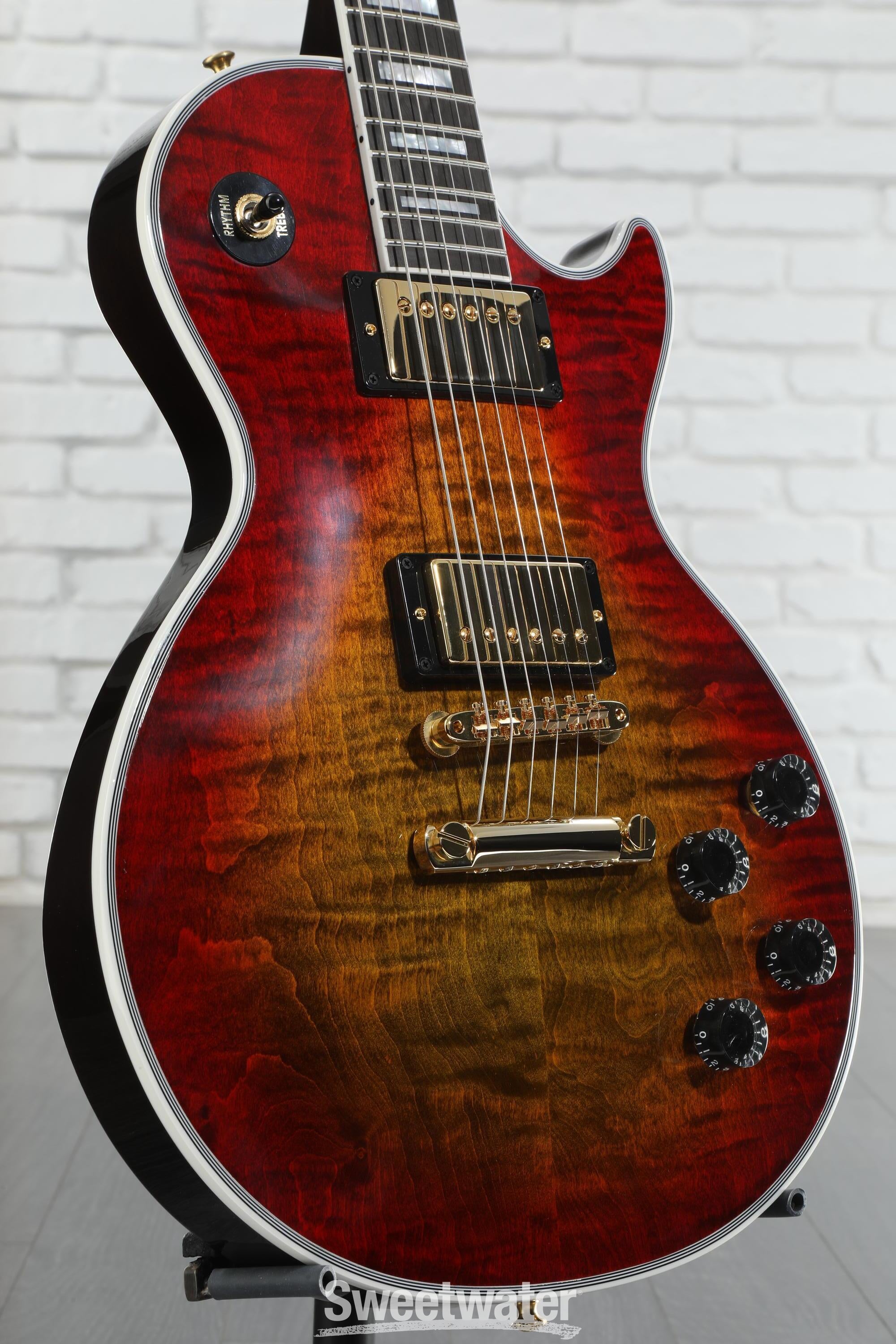 GUITAR BUSKER´S LES PAUL CUSTOM Gibson Custom Les Paul Axcess Custom Figured Top Electric