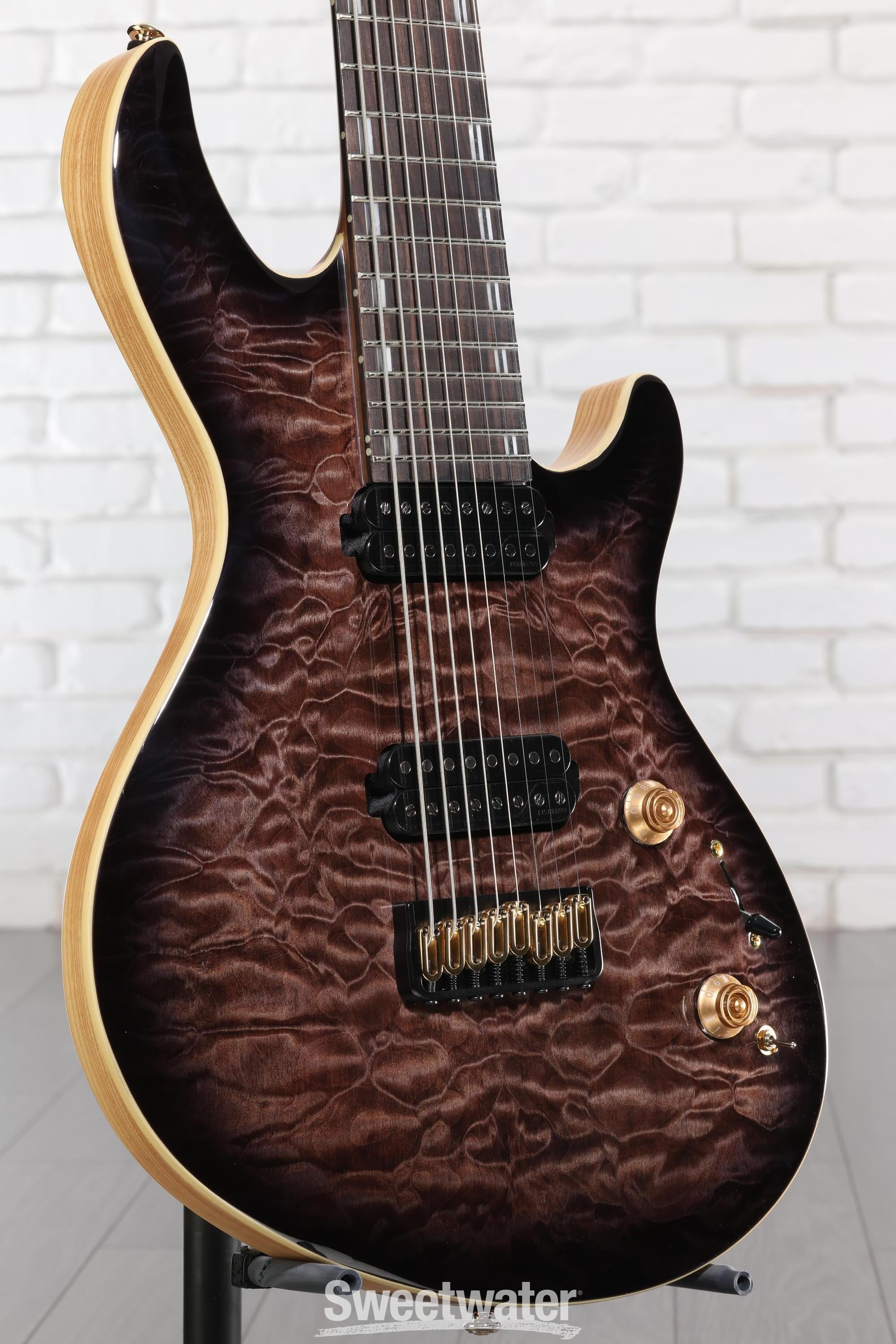 Photo of ESP LTD Javier Reyes Signature JR-608 - Faded Blue Sunburst