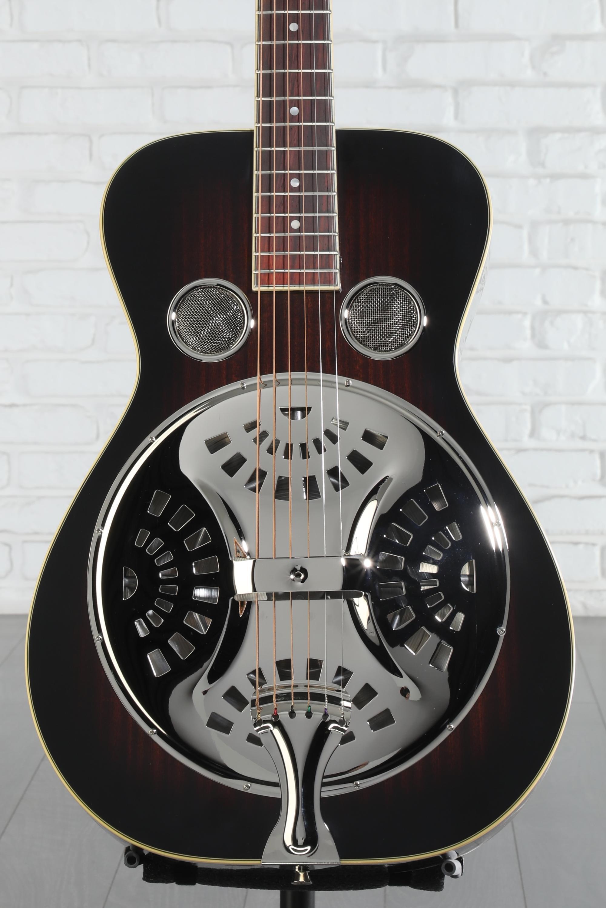 Recording King Maxwell Roundneck Resonator - Sunburst | Sweetwater