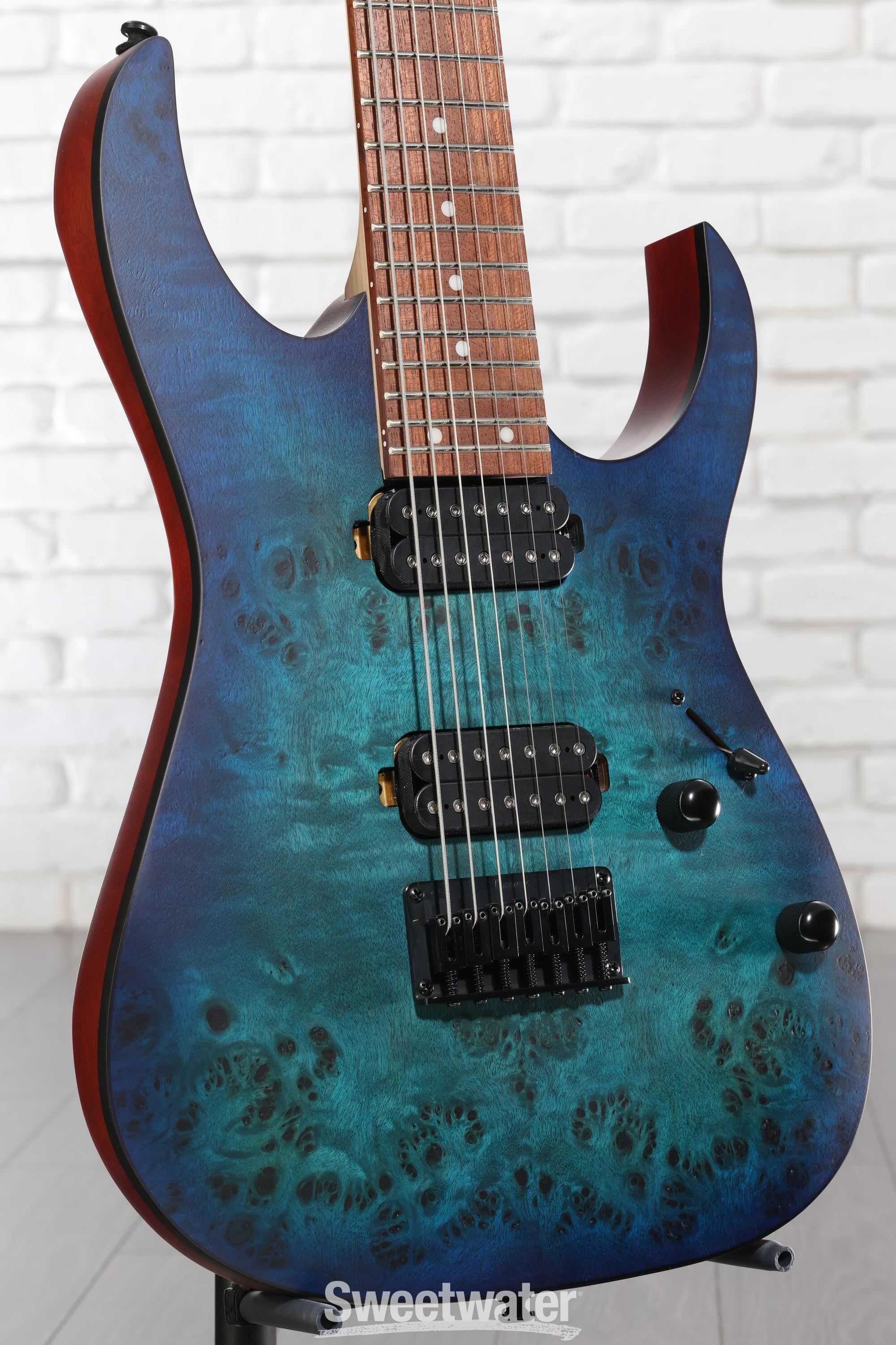 Ibanez RG7421PB Electric Guitar - Sapphire Blue Flat Reviews