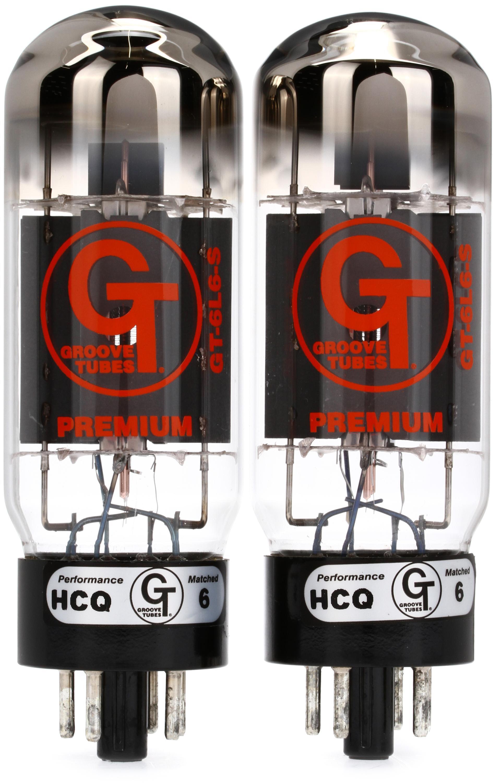 Groove Tube GT-6L6-SQ-M- Matched Power Tubes