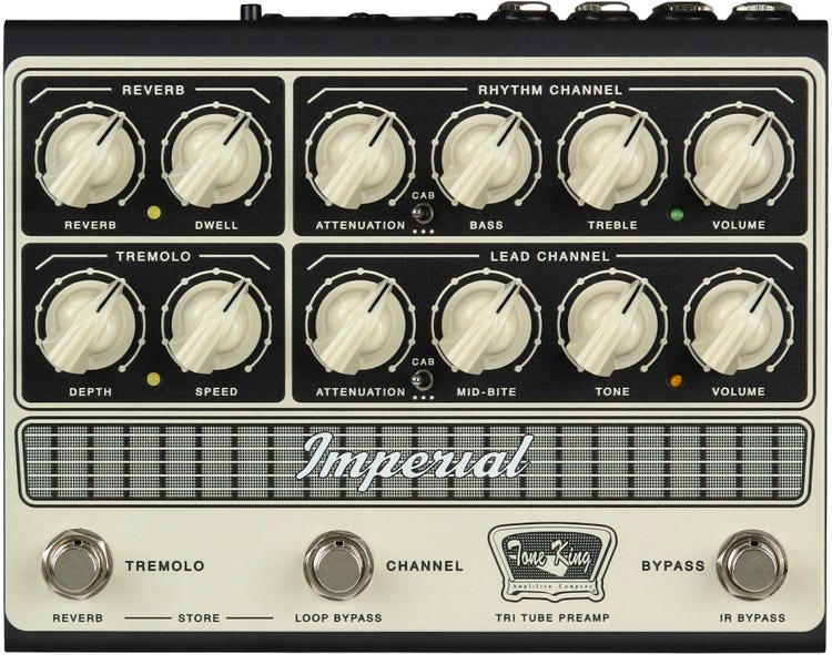 Tone King Imperial Tri-tube Preamp and DI Pedal