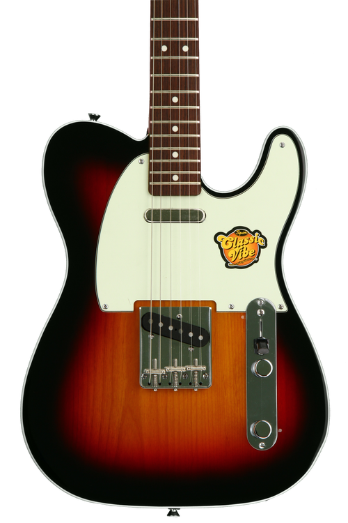 Squier Classic Vibe Telecaster Custom - 3-tone Sunburst Reviews