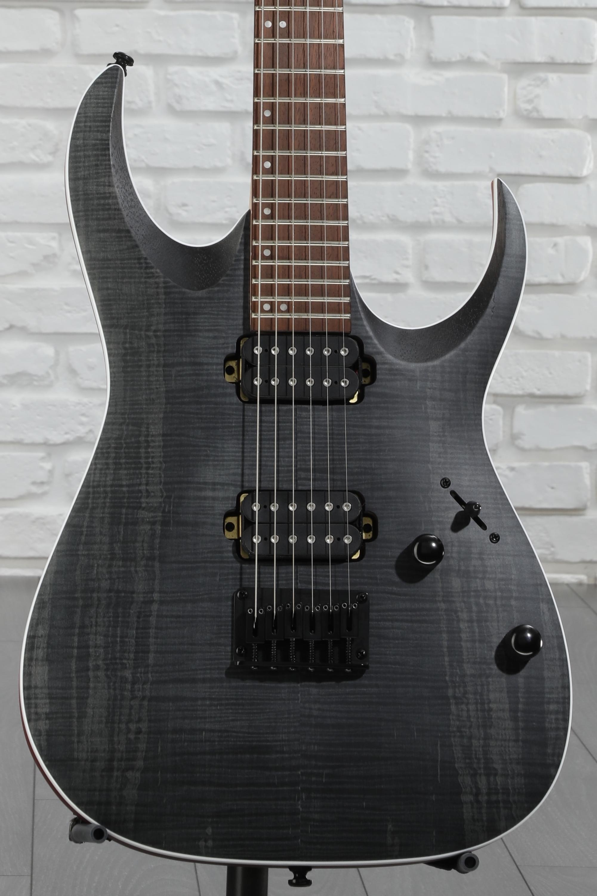 Ibanez Standard RGA42FM - Transparent Gray Flat | Sweetwater