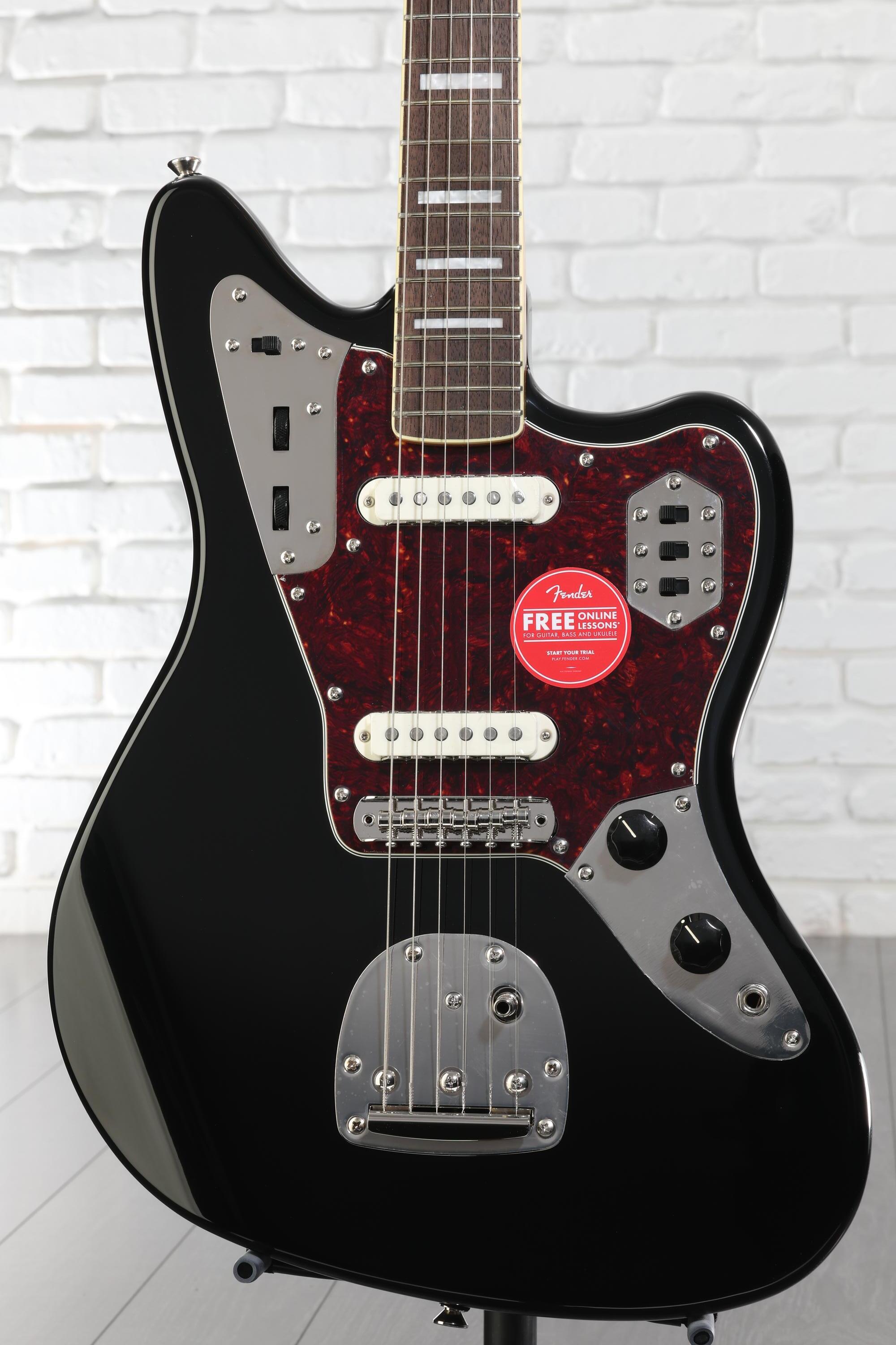 Squier Classic Vibe '70s Jaguar - Black | Sweetwater