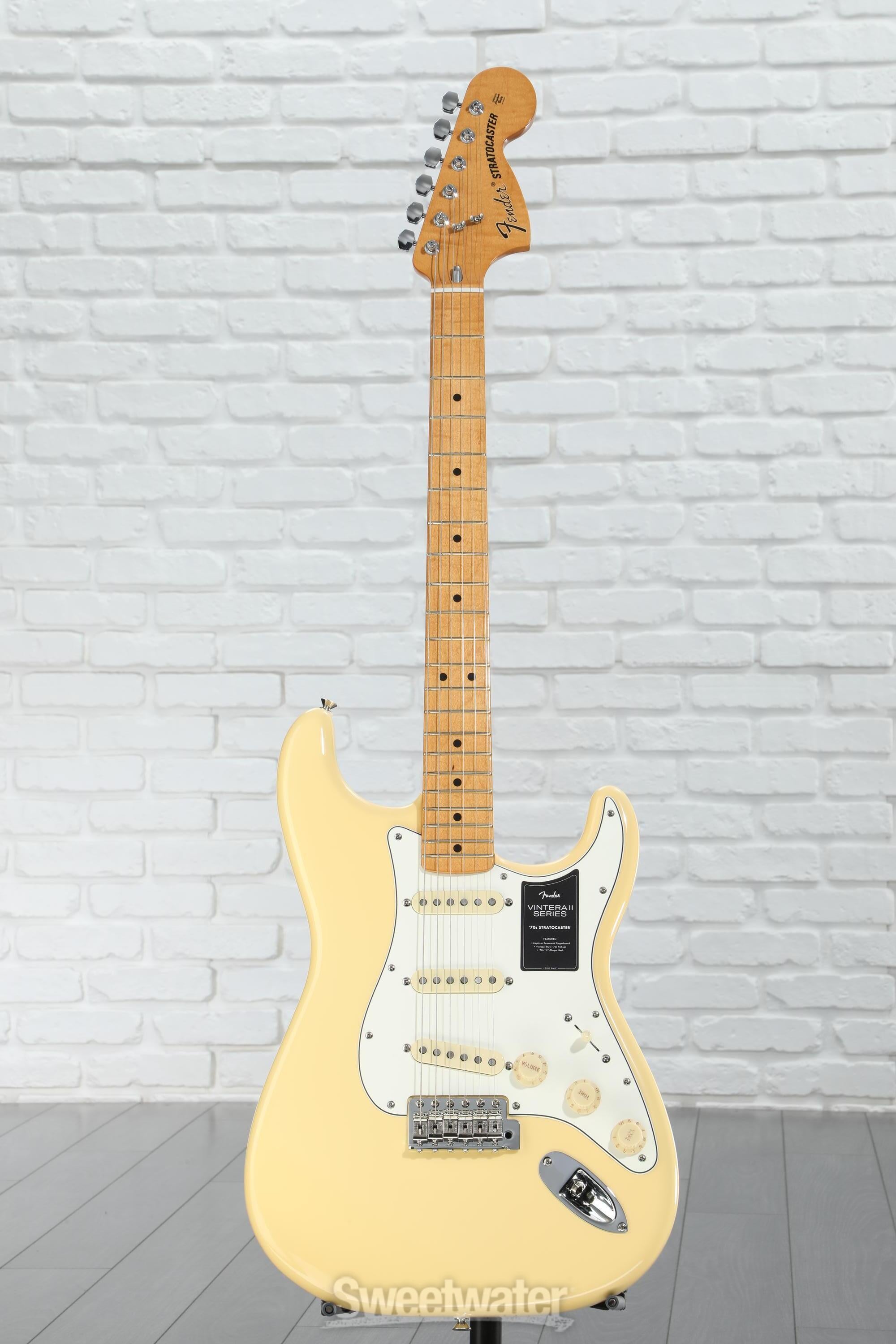 美品！お買得! Fender Vintera II 70s ストラトキャスター Amazon.com: Fender Vintera II '70s Stratocaster Electric
