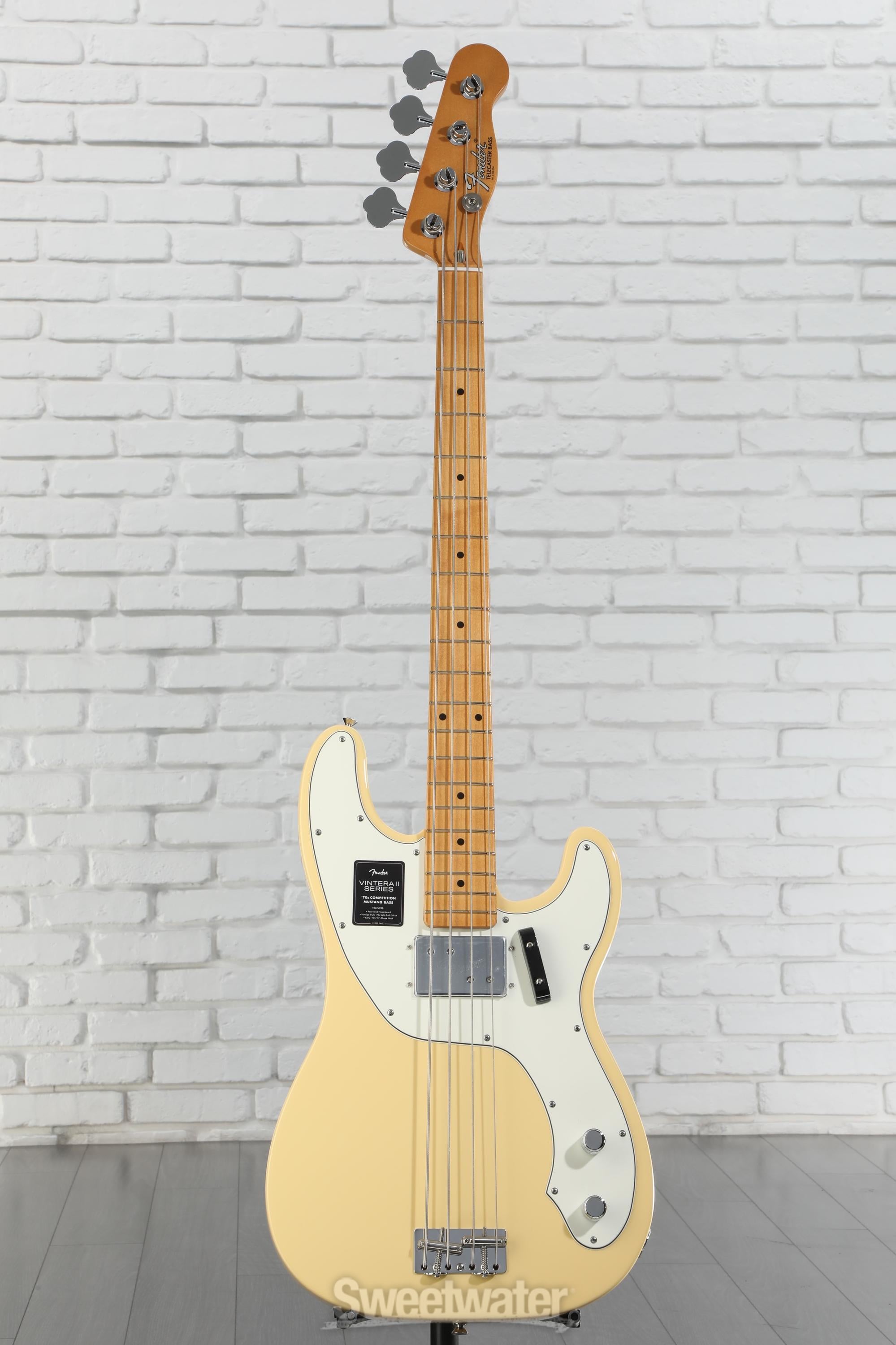 ベース FENDER Vintera II 70s Telecaster Bass Amazon.com: Fender Vintera II '70s Telecaster Bass - Vintage