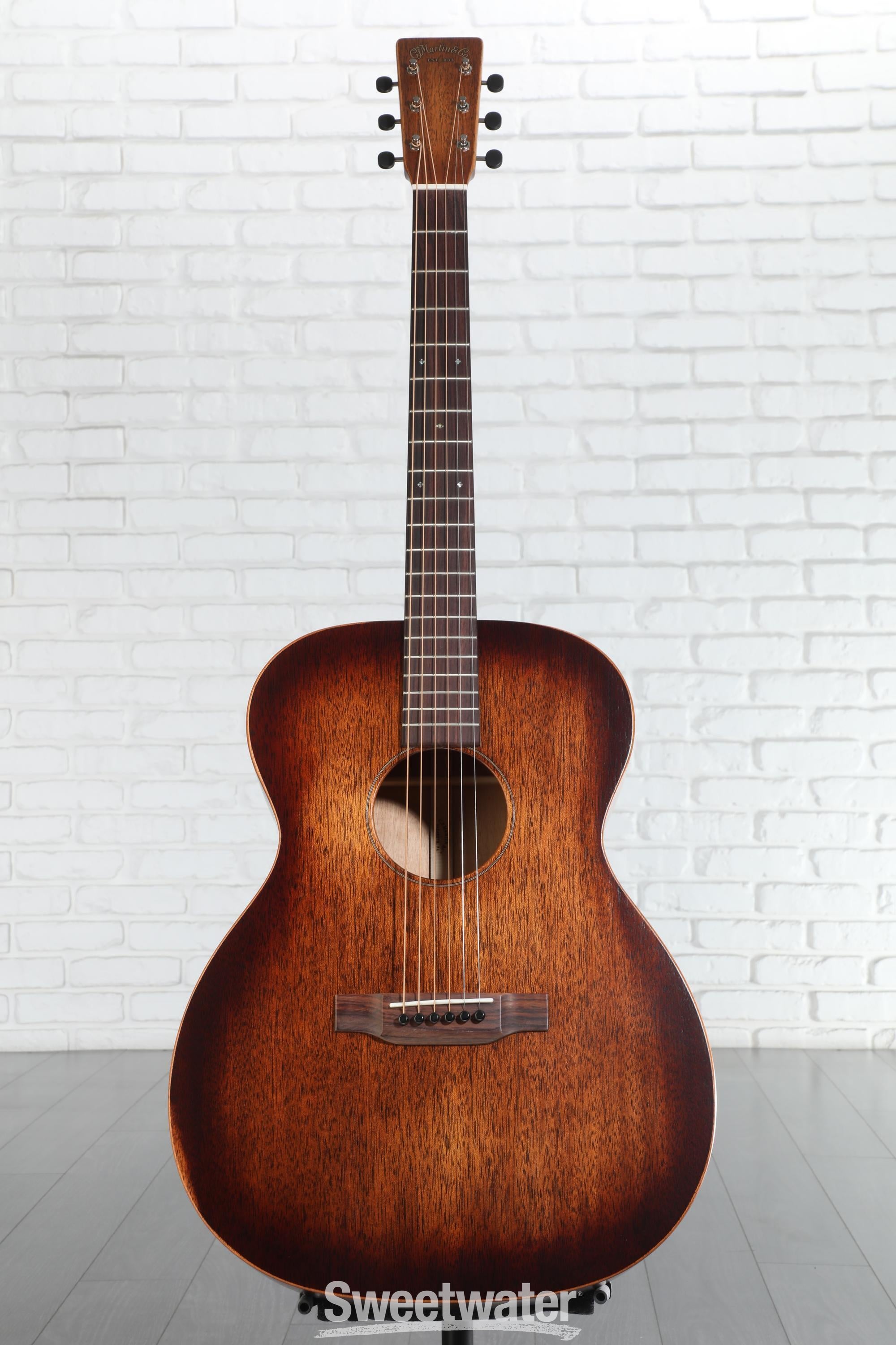 Martin 000-15M StreetMaster Acoustic Guitar - Distressed Burst