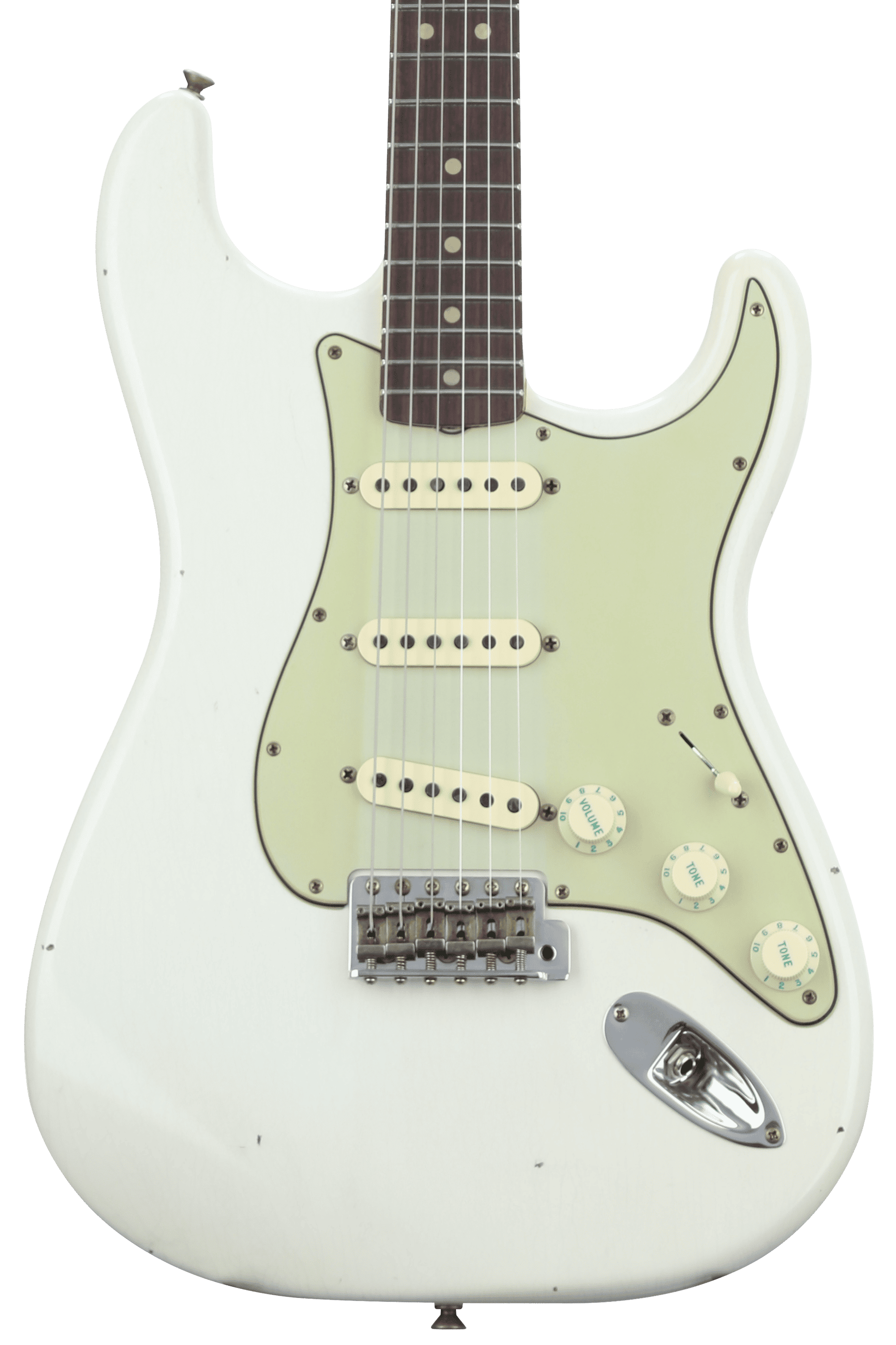 Fender Custom Shop '64 Stratocaster Journeyman Relic - Aged Olympic White