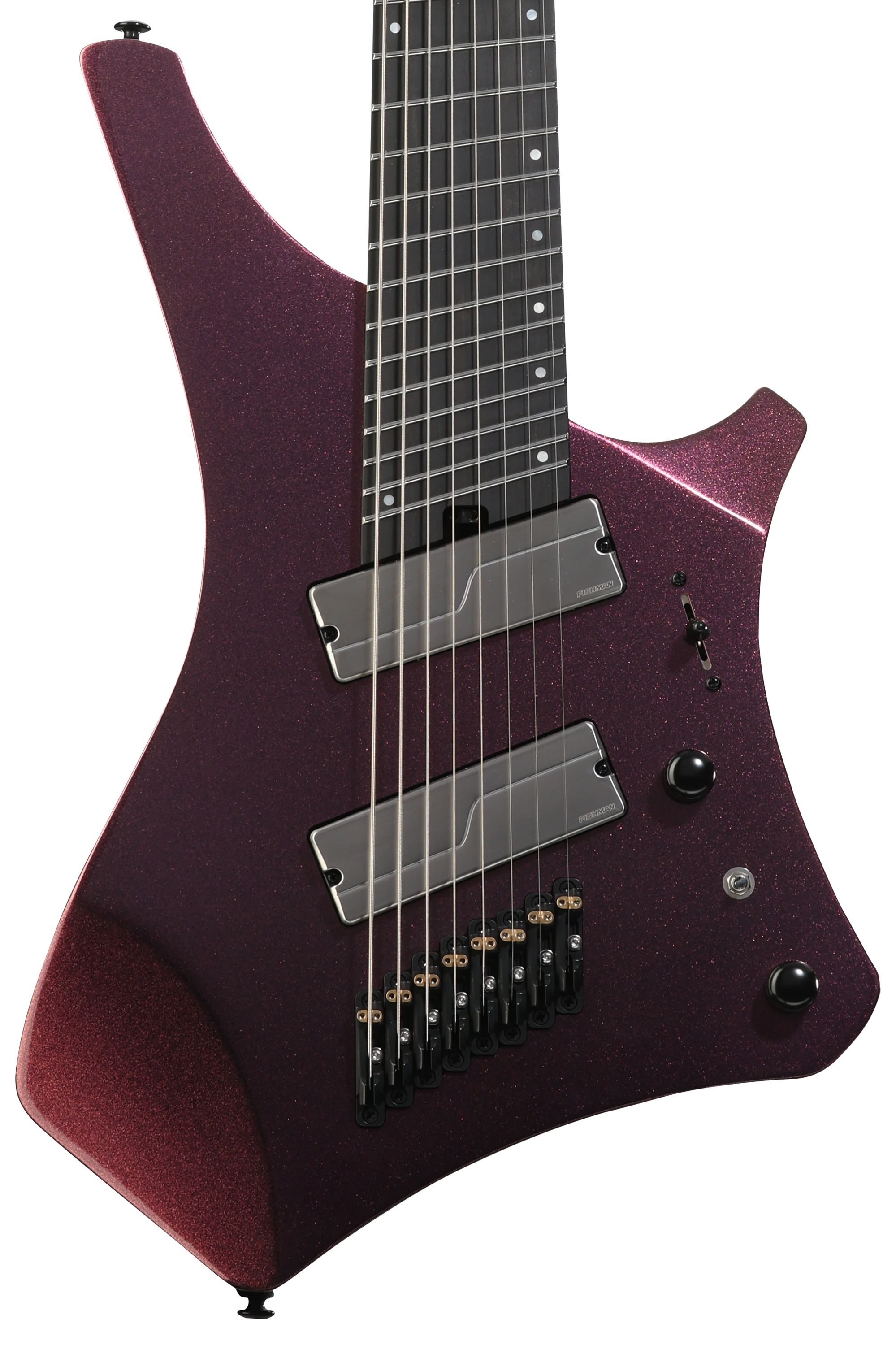 Ibanez Alpha A528 Multi-scale 8-string Electric Guitar - Coral